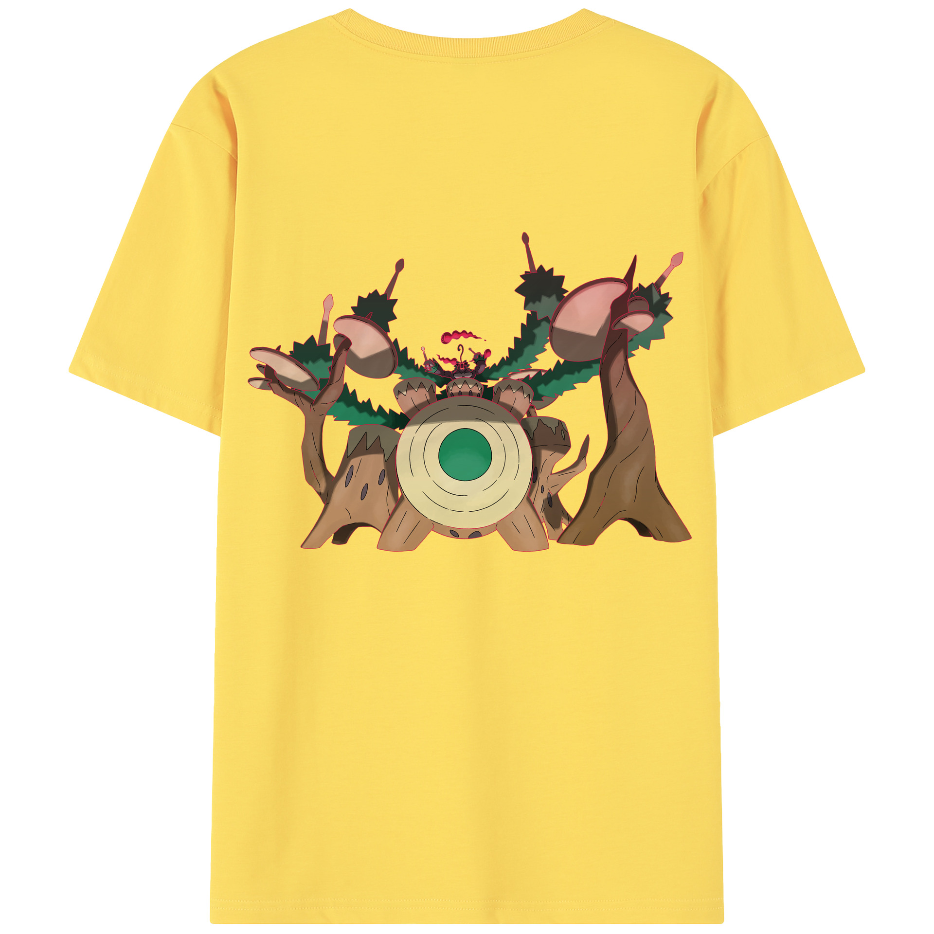（画像用） ポケットモンスター Pokémon 綿100％半袖Tシャツ（背面プリント）