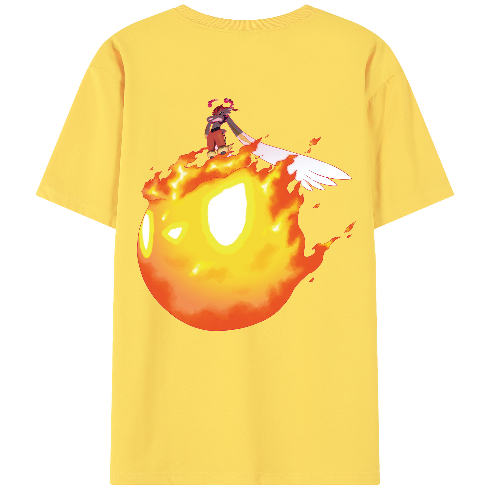 （画像用） ポケットモンスター Pokémon 綿100％半袖Tシャツ（背面プリント）