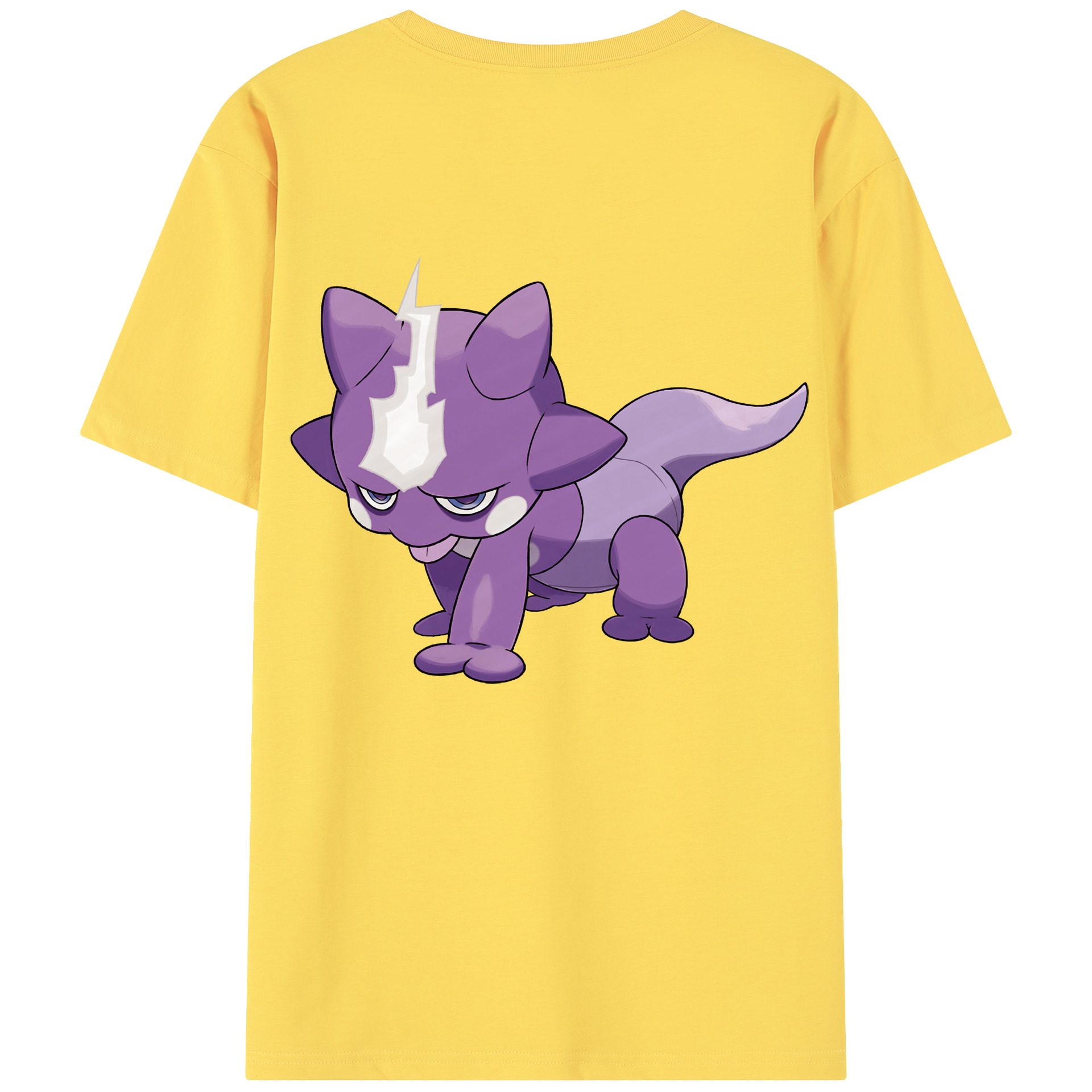 （画像用） ポケットモンスター Pokémon 綿100％半袖Tシャツ（背面プリント）