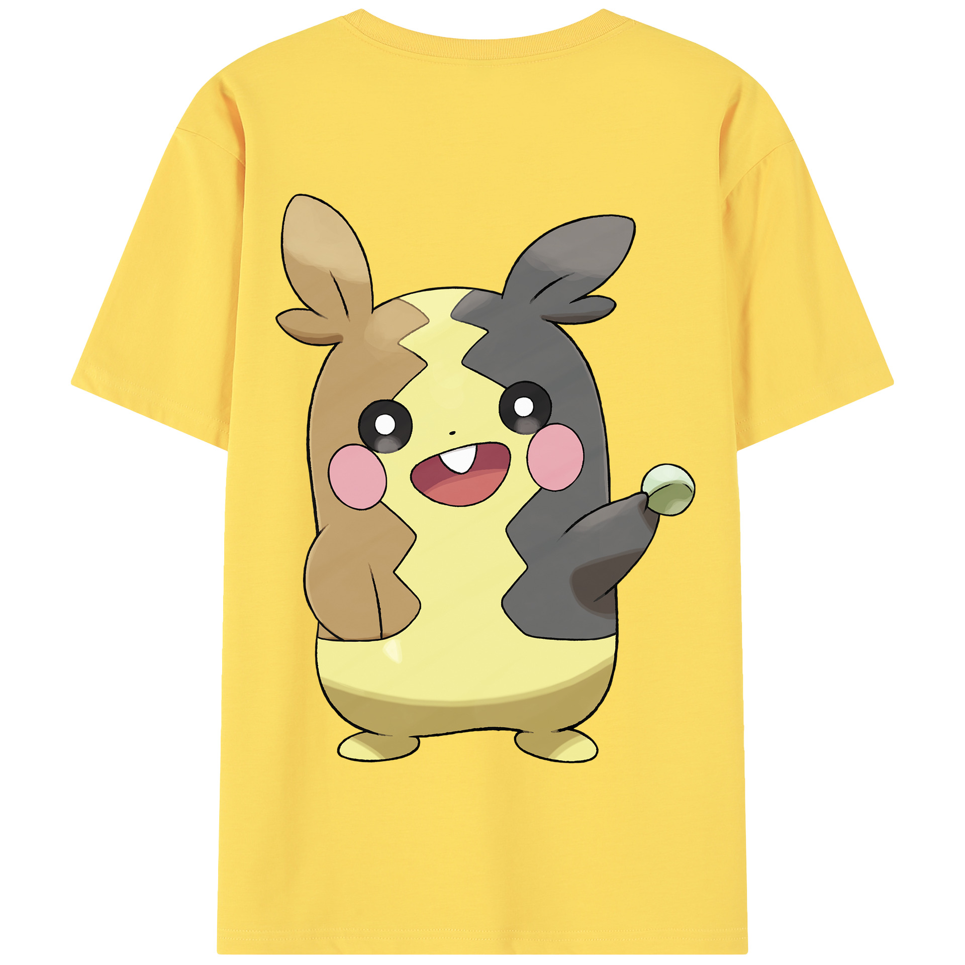 （画像用） ポケットモンスター Pokémon 綿100％半袖Tシャツ（背面プリント）