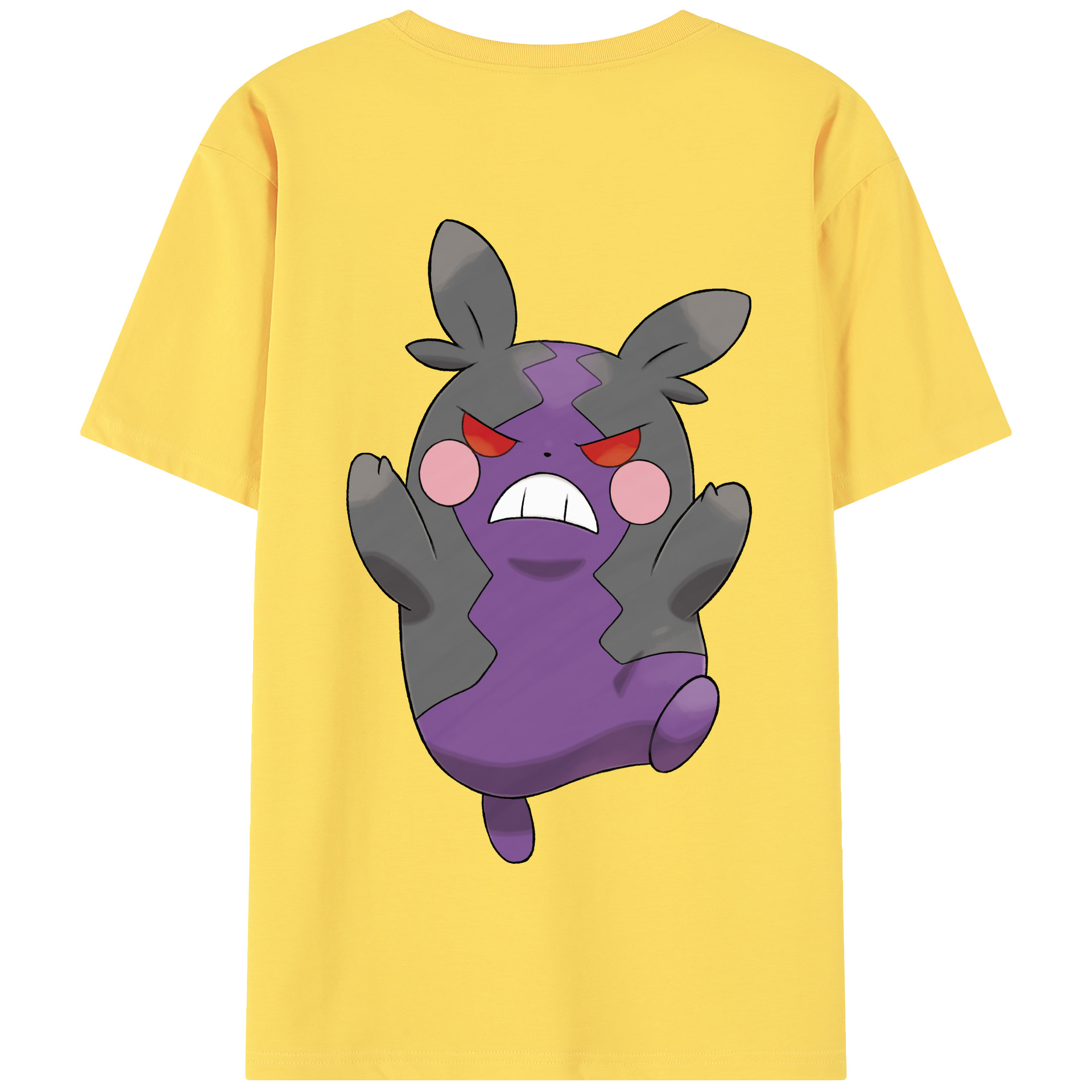 （画像用） ポケットモンスター Pokémon 綿100％半袖Tシャツ（背面プリント）
