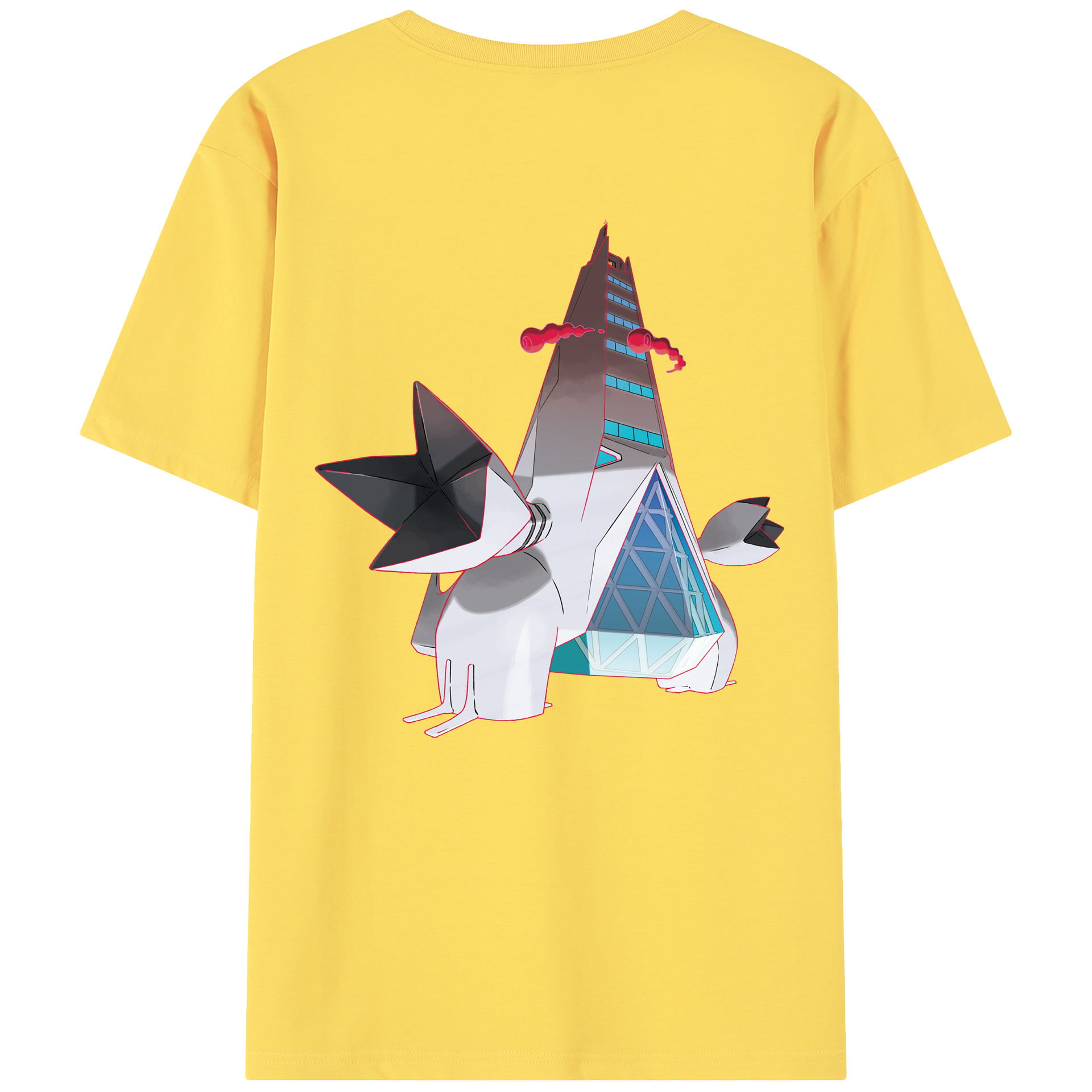 （画像用） ポケットモンスター Pokémon 綿100％半袖Tシャツ（背面プリント）