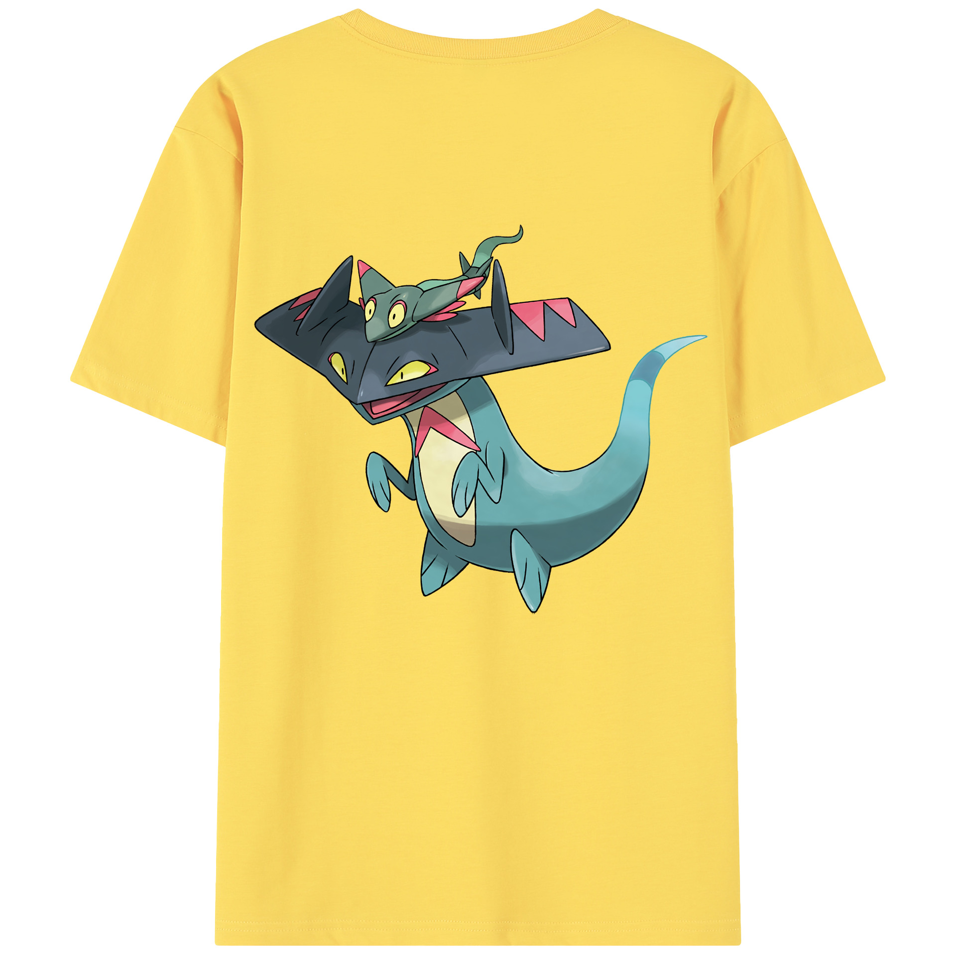 （画像用） ポケットモンスター Pokémon 綿100％半袖Tシャツ（背面プリント）