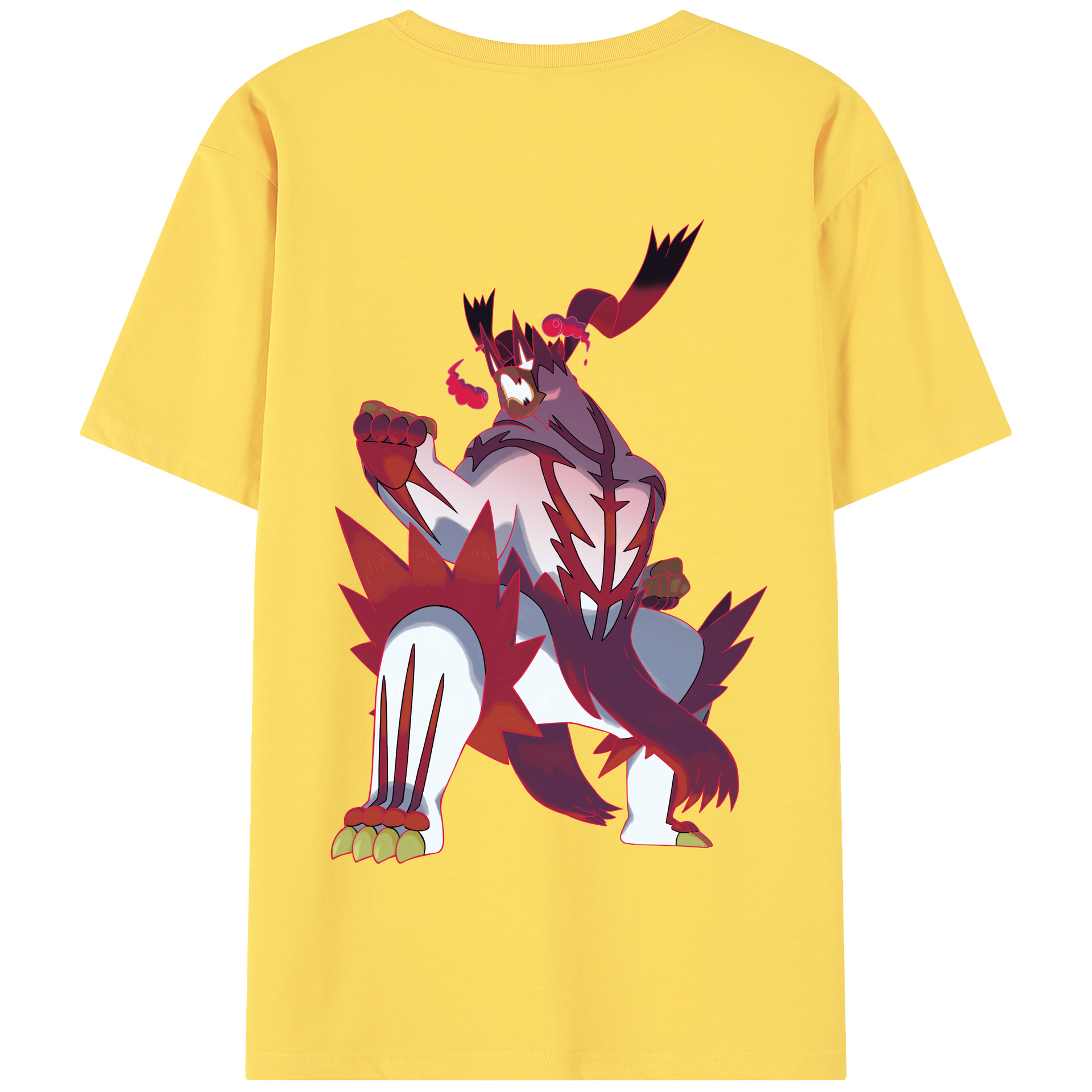 （画像用） ポケットモンスター Pokémon 綿100％半袖Tシャツ（背面プリント）