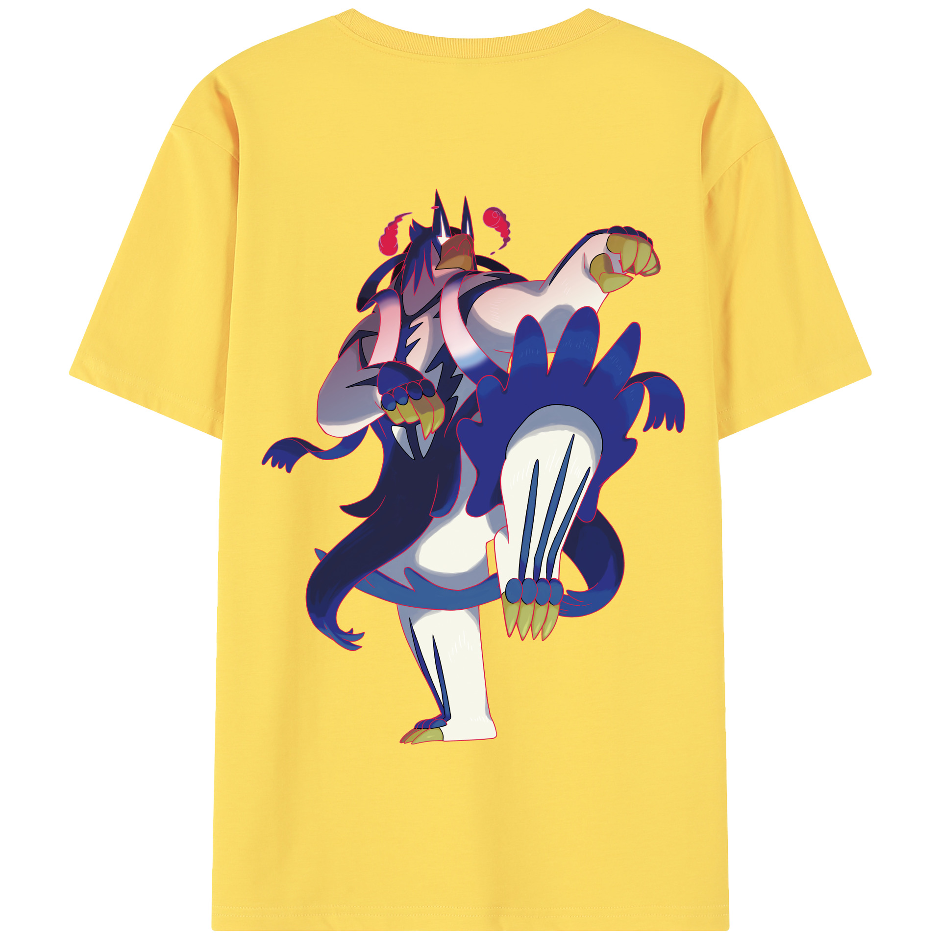 （画像用） ポケットモンスター Pokémon 綿100％半袖Tシャツ（背面プリント）