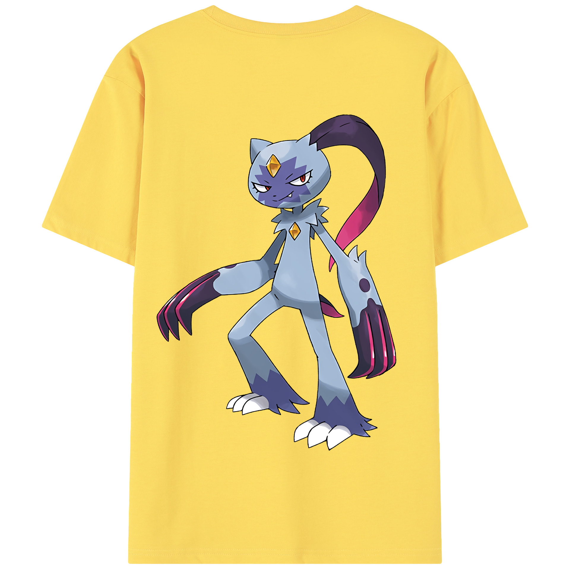 （画像用） ポケットモンスター Pokémon 綿100％半袖Tシャツ（背面プリント）
