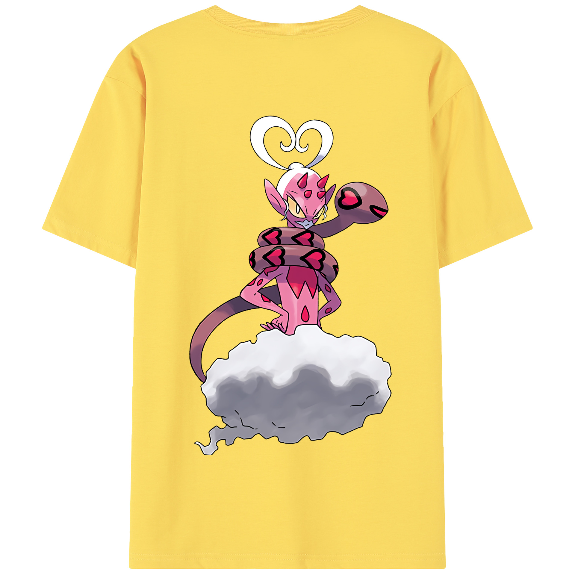 （画像用） ポケットモンスター Pokémon 綿100％半袖Tシャツ（背面プリント）