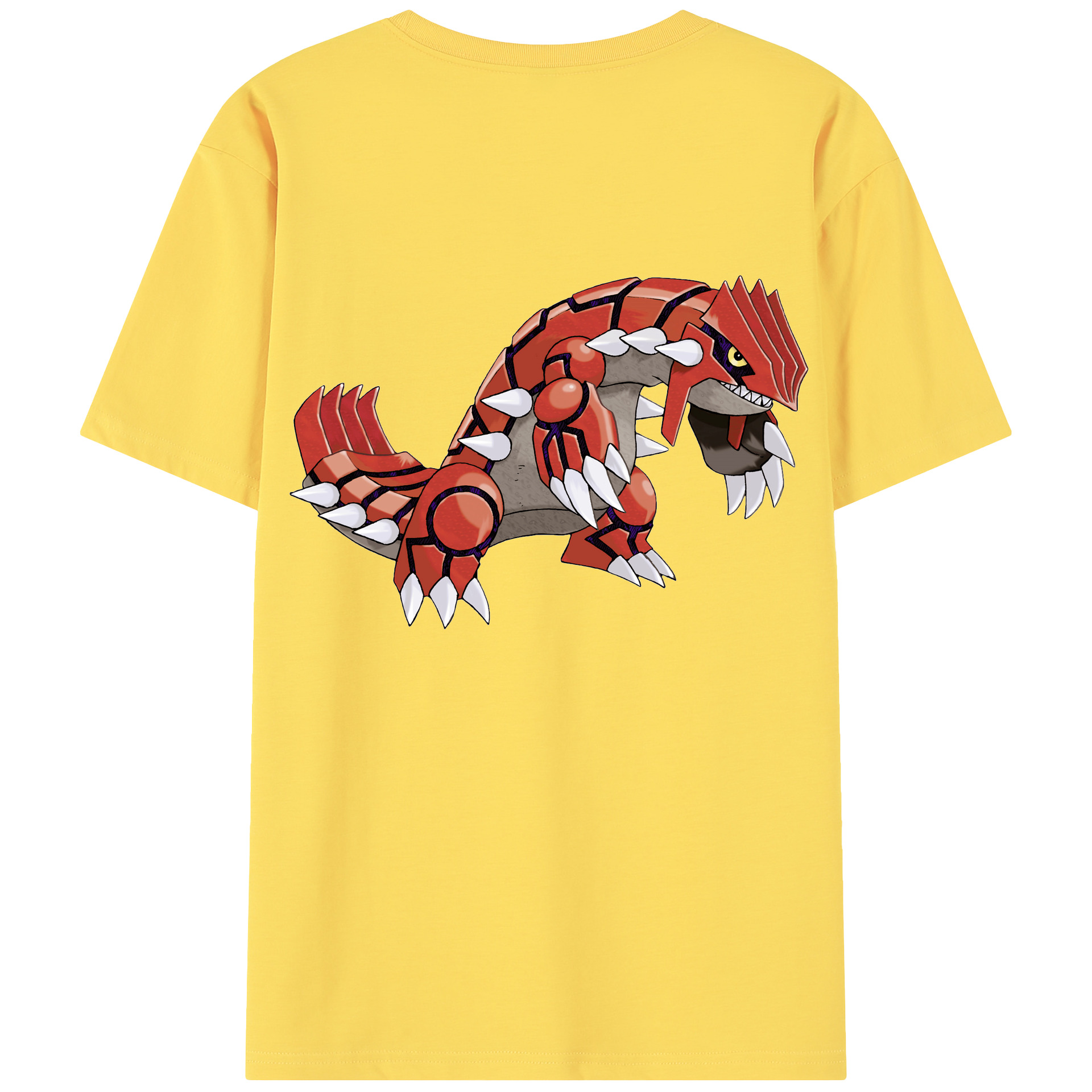（画像用） ポケットモンスター Pokémon 綿100％半袖Tシャツ（背面プリント）
