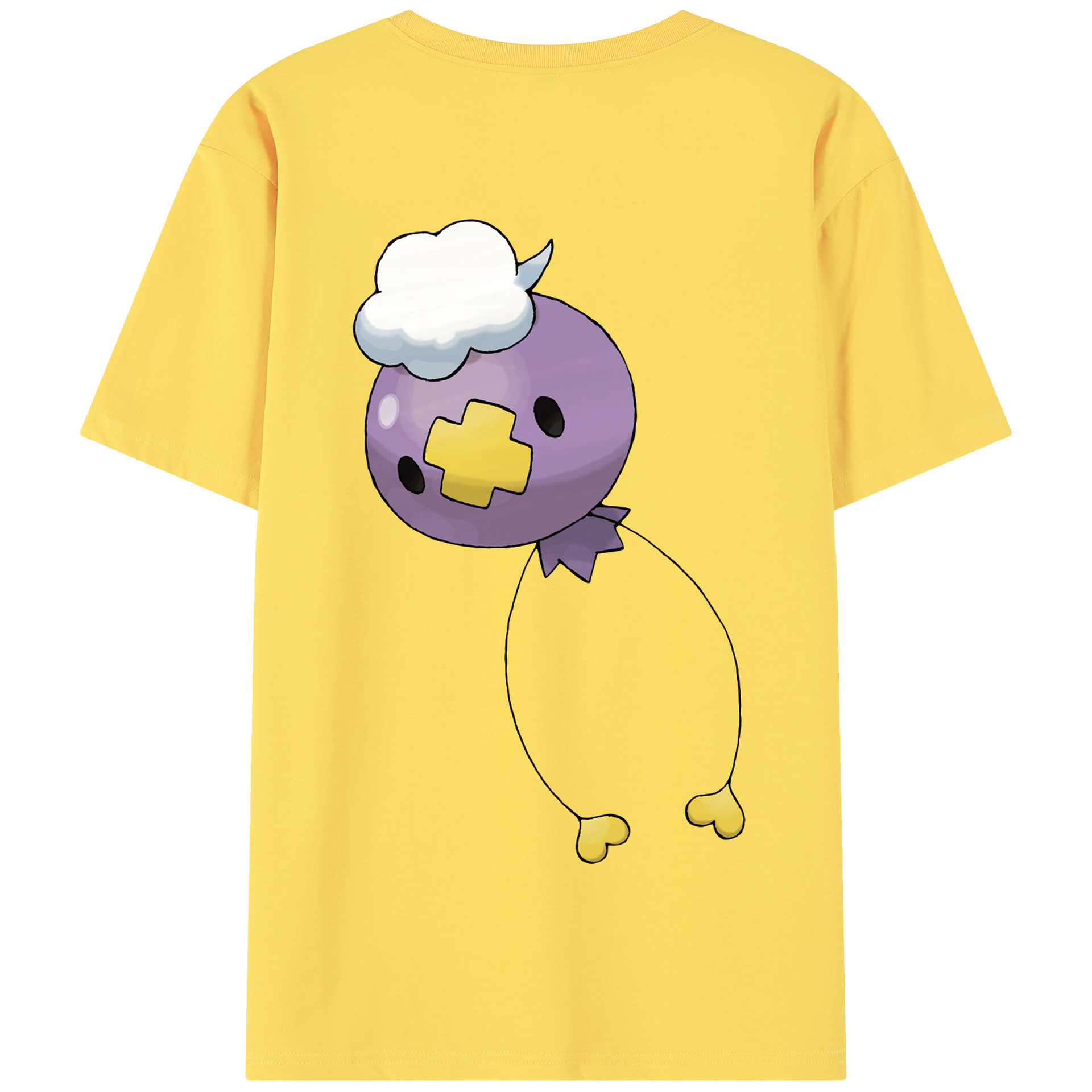 （画像用） ポケットモンスター Pokémon 綿100％半袖Tシャツ（背面プリント）