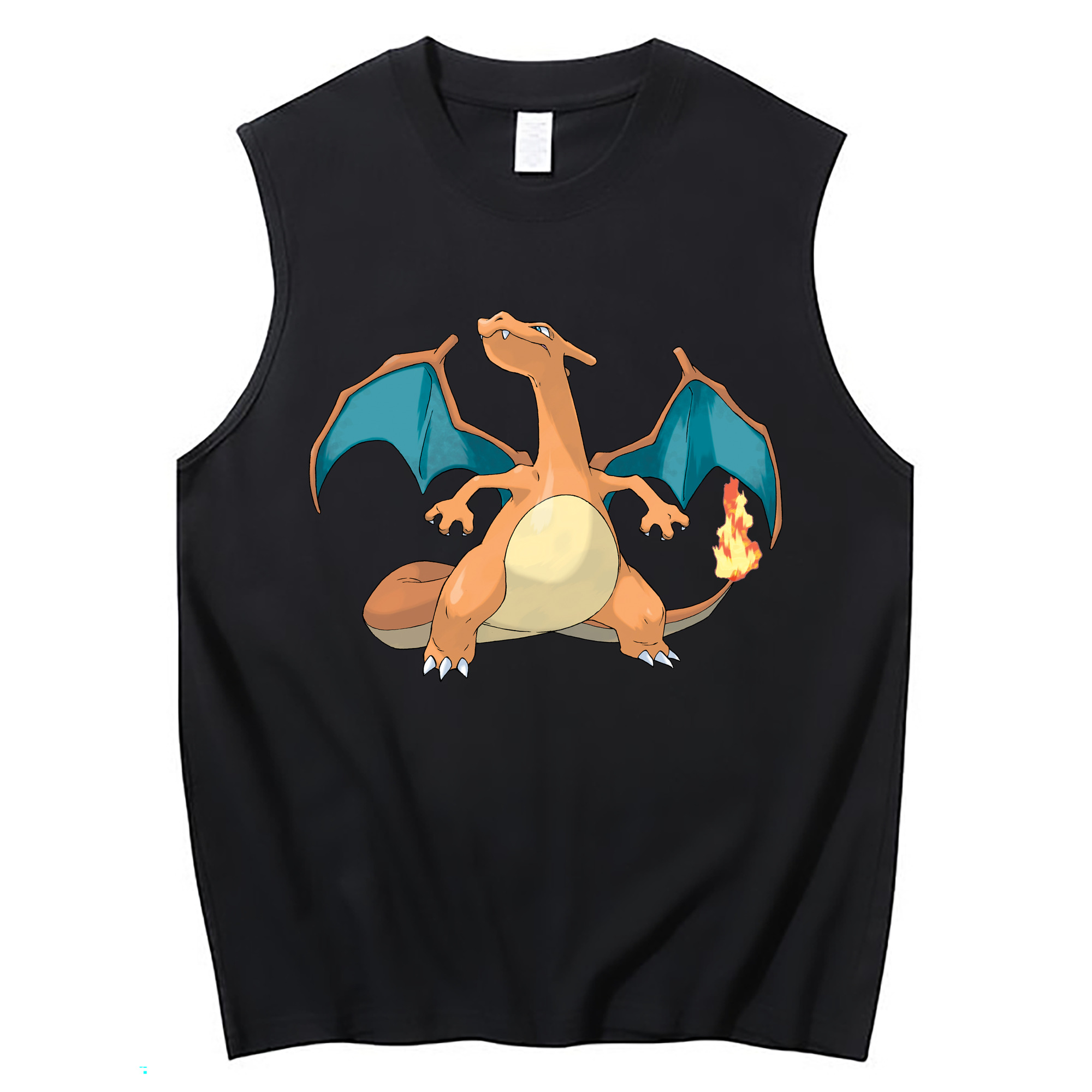 （画像用） ポケットモンスター Pokémon コットン100％タンクトップ（フロントプリント）