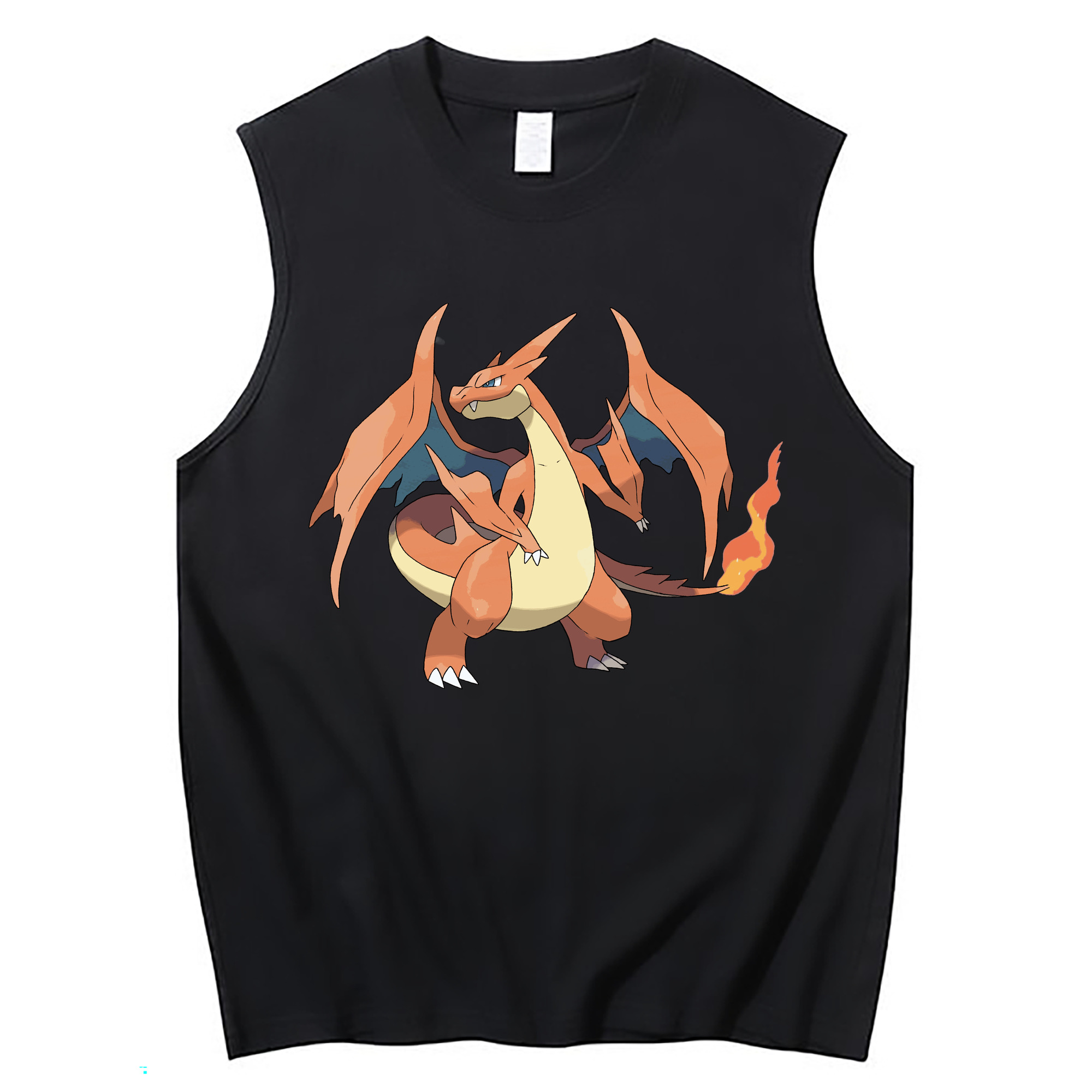 （画像用） ポケットモンスター Pokémon コットン100％タンクトップ（フロントプリント）