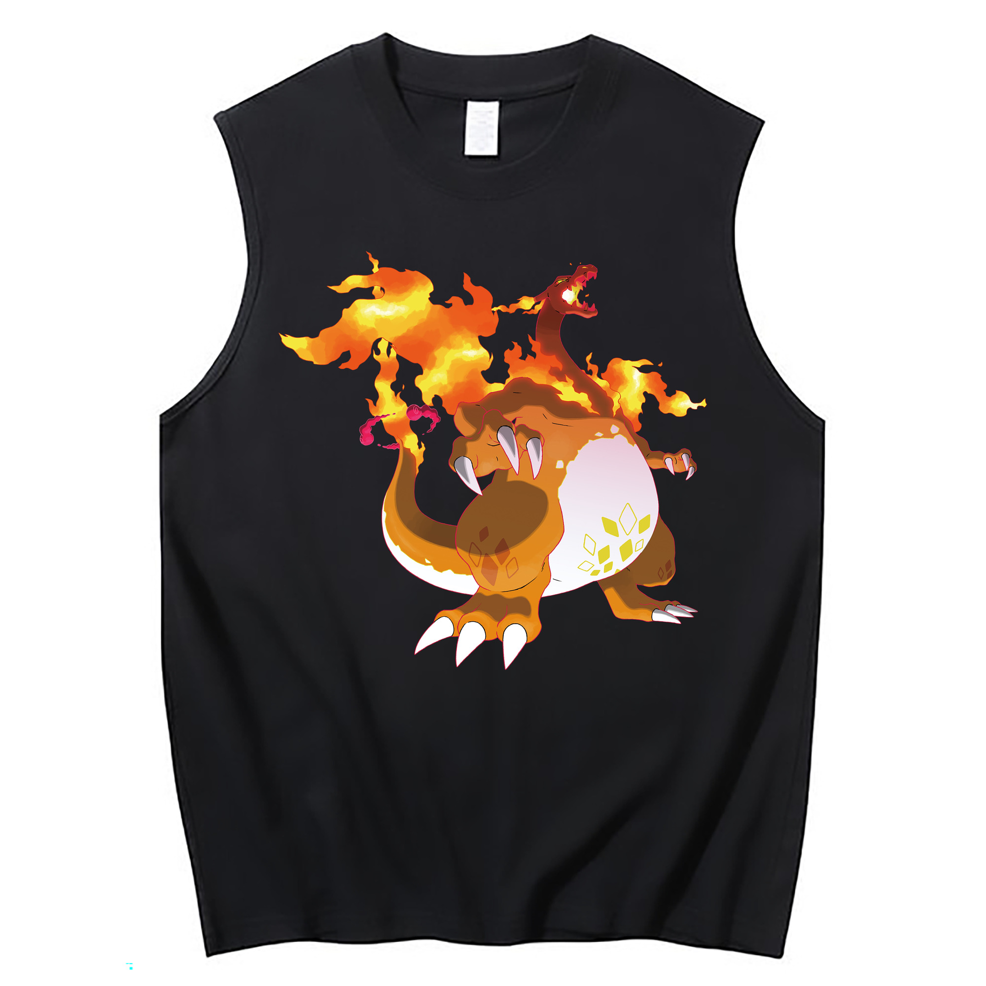 （画像用） ポケットモンスター Pokémon コットン100％タンクトップ（フロントプリント）