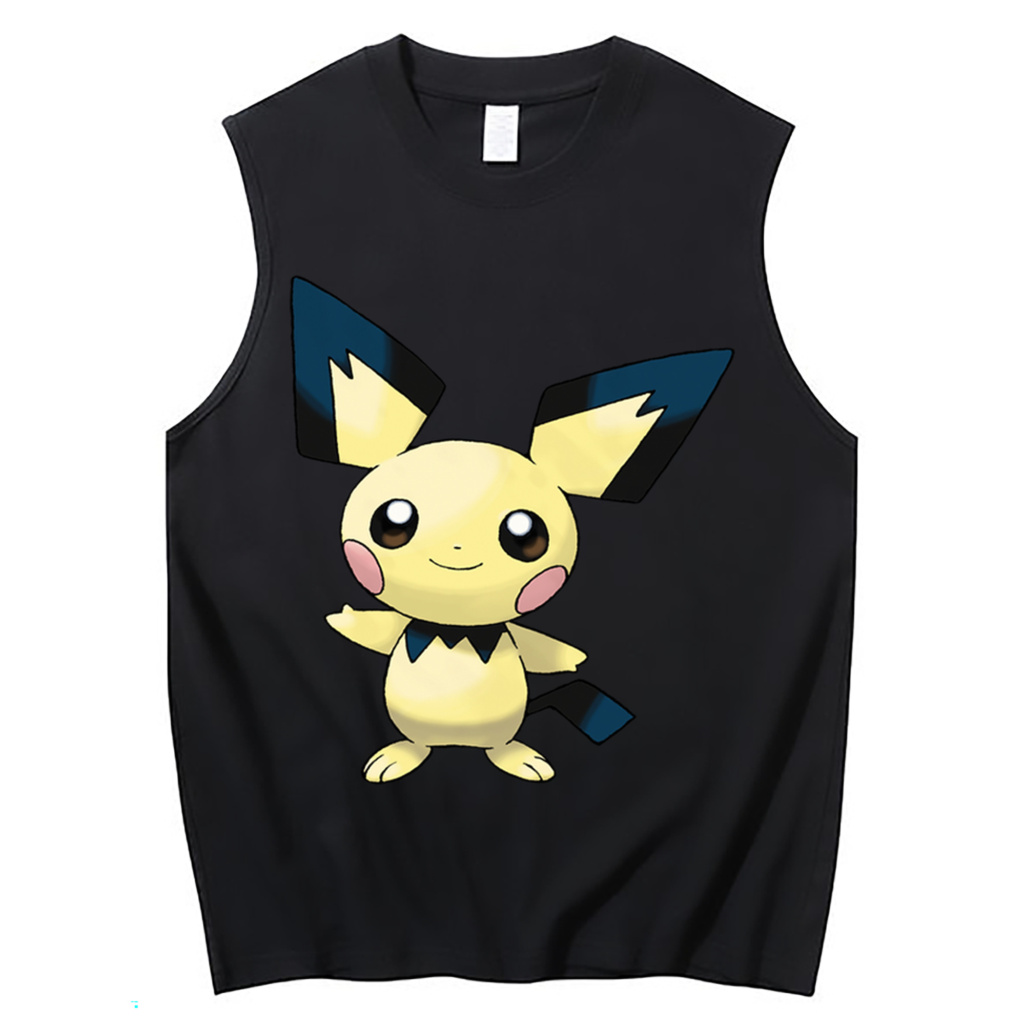 （画像用） ポケットモンスター Pokémon コットン100％タンクトップ（フロントプリント）