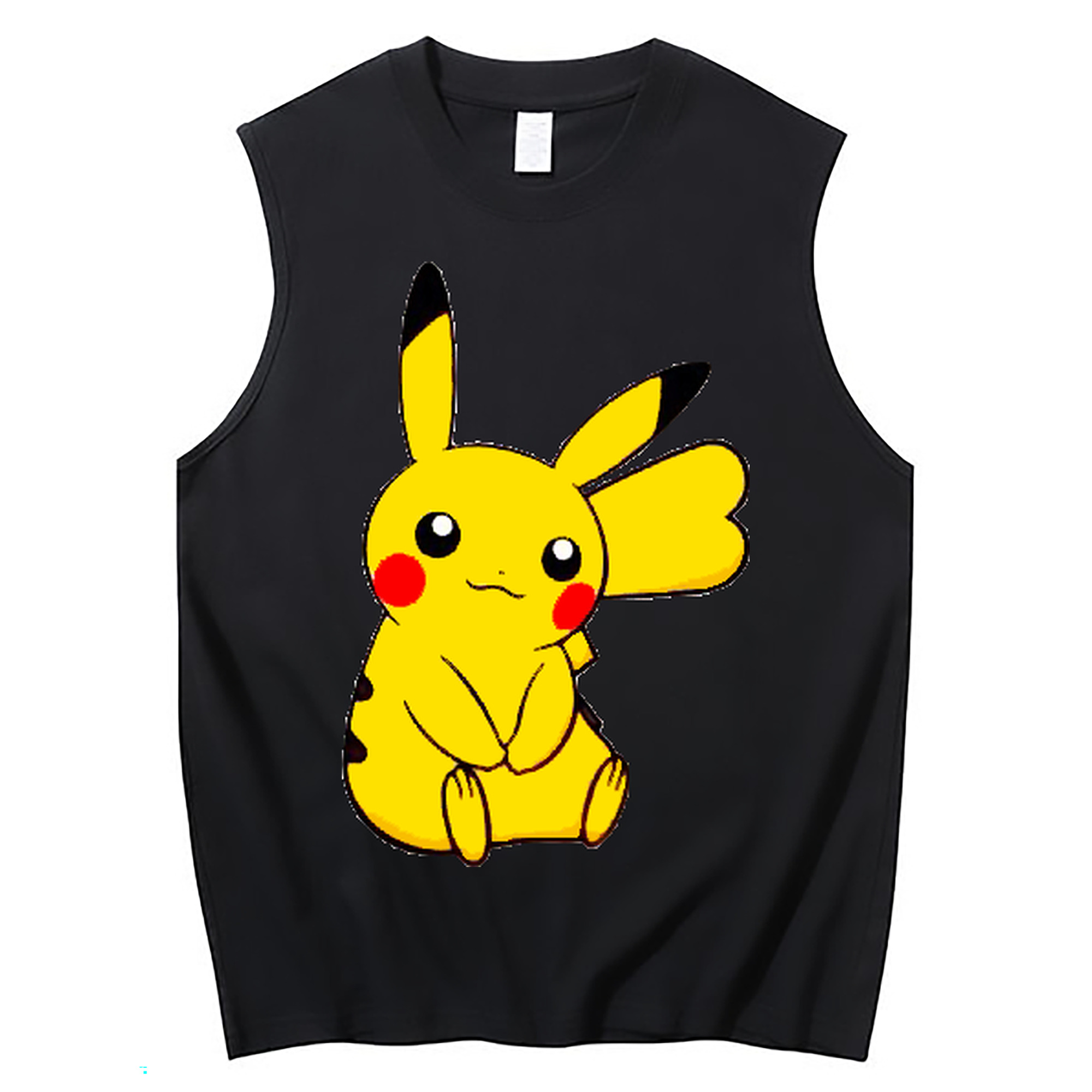 （画像用） ポケットモンスター Pokémon コットン100％タンクトップ（フロントプリント）