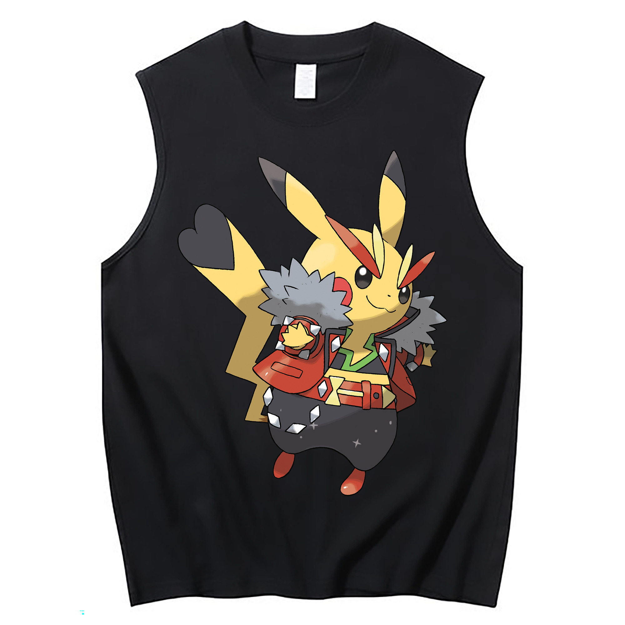 （画像用） ポケットモンスター Pokémon コットン100％タンクトップ（フロントプリント）
