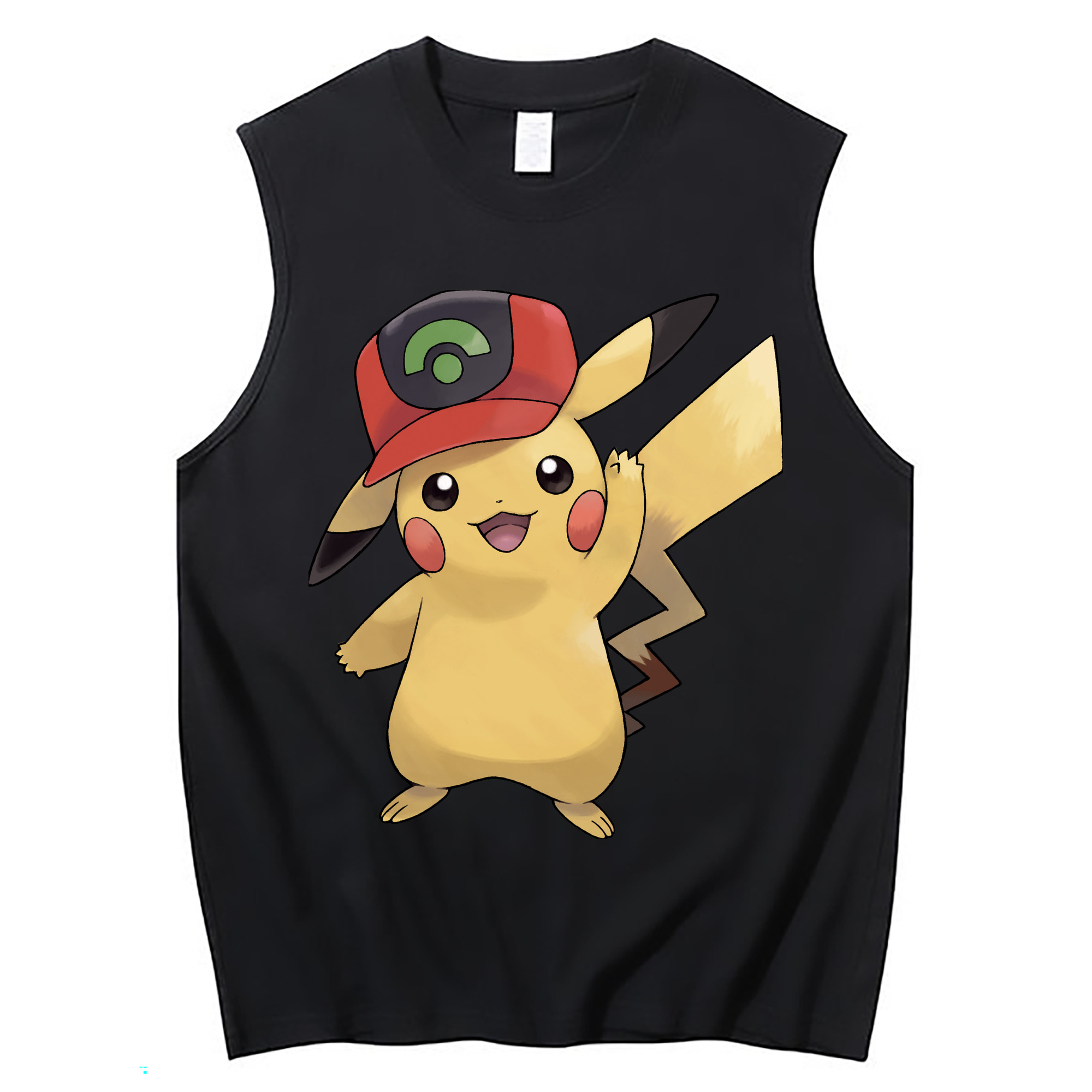 （画像用） ポケットモンスター Pokémon コットン100％タンクトップ（フロントプリント）