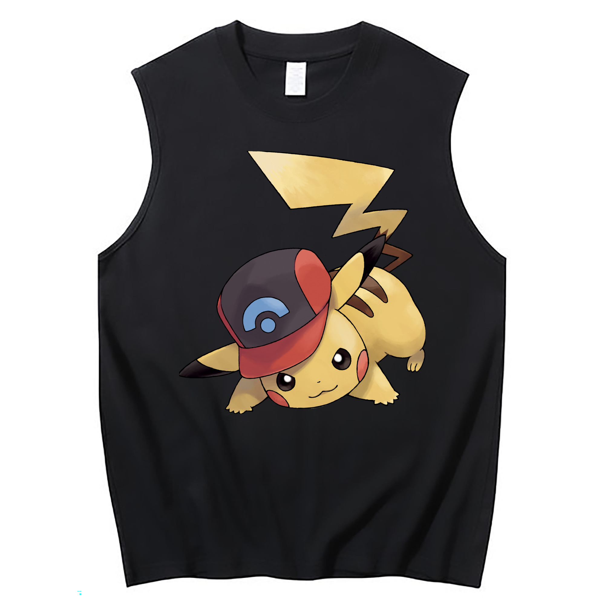 （画像用） ポケットモンスター Pokémon コットン100％タンクトップ（フロントプリント）