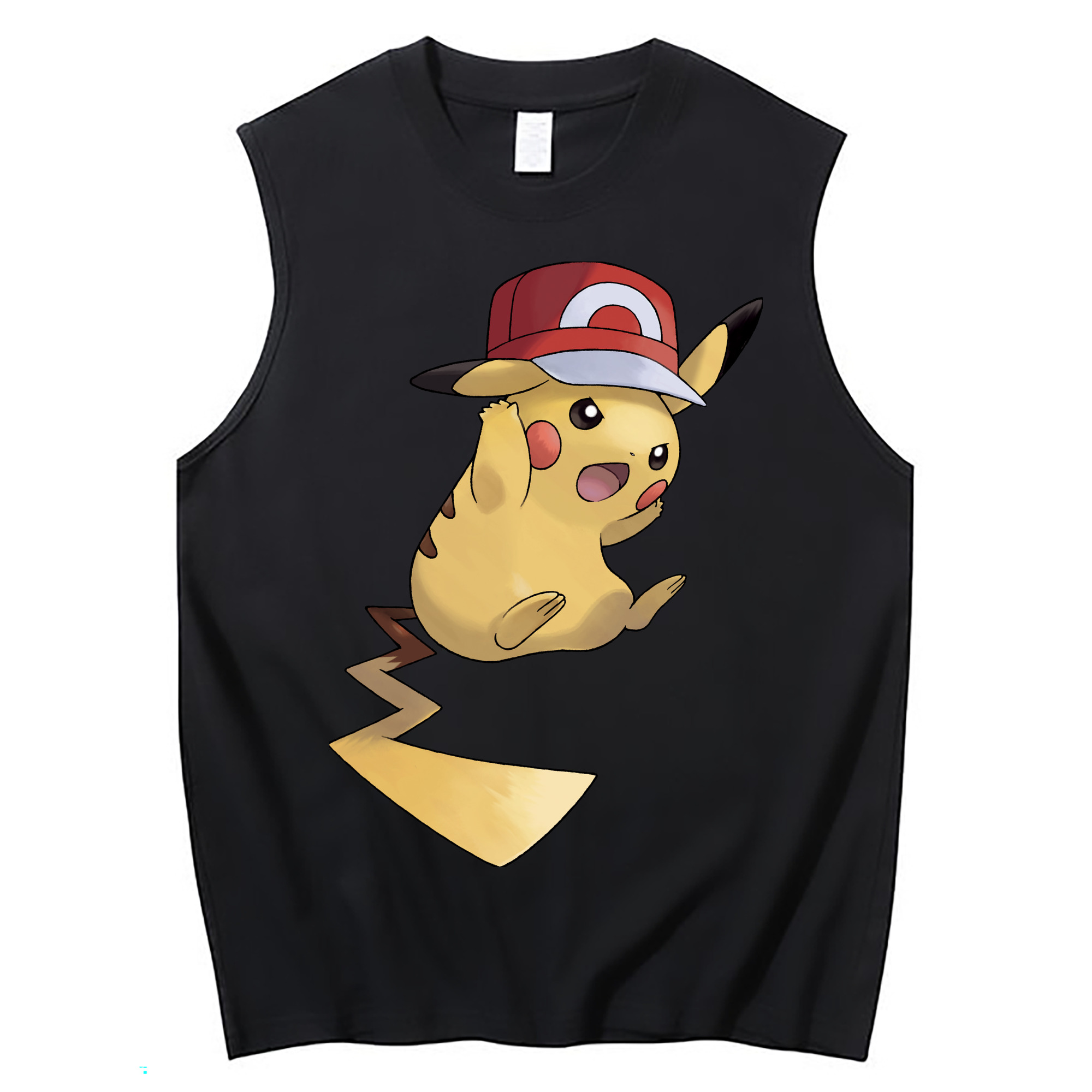 （画像用） ポケットモンスター Pokémon コットン100％タンクトップ（フロントプリント）