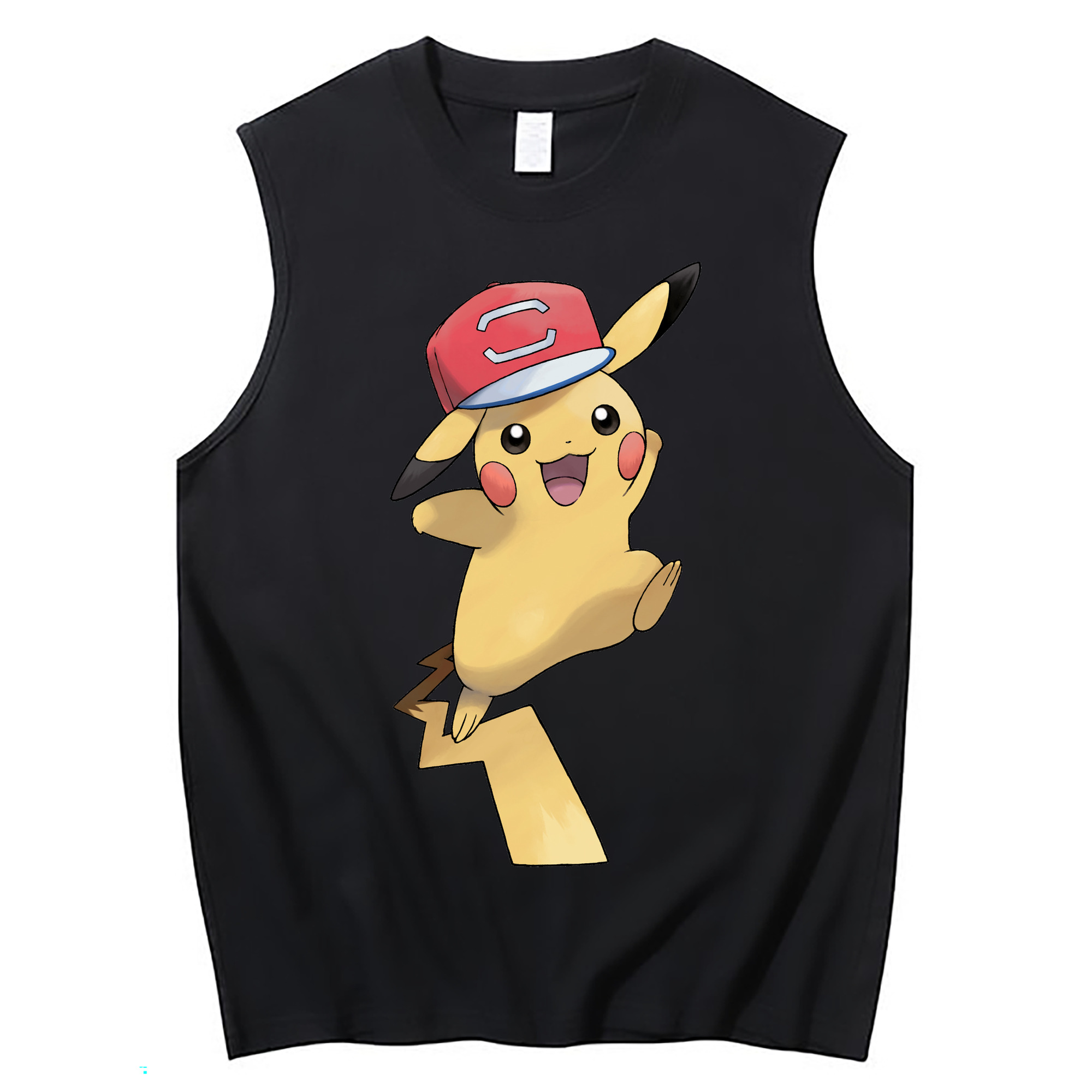 （画像用） ポケットモンスター Pokémon コットン100％タンクトップ（フロントプリント）