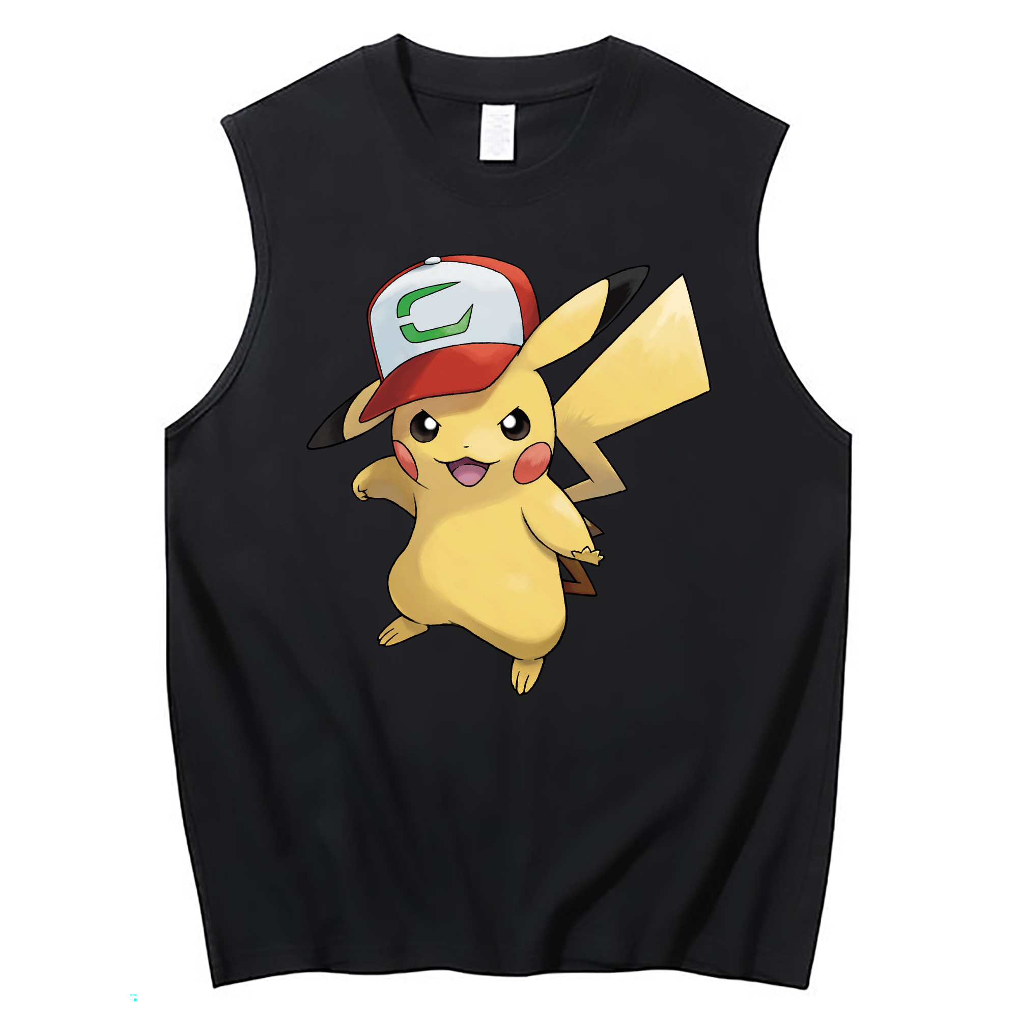 （画像用） ポケットモンスター Pokémon コットン100％タンクトップ（フロントプリント）