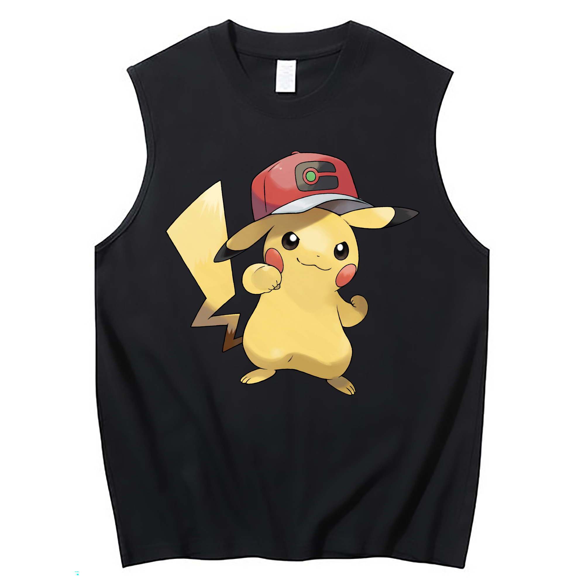 （画像用） ポケットモンスター Pokémon コットン100％タンクトップ（フロントプリント）