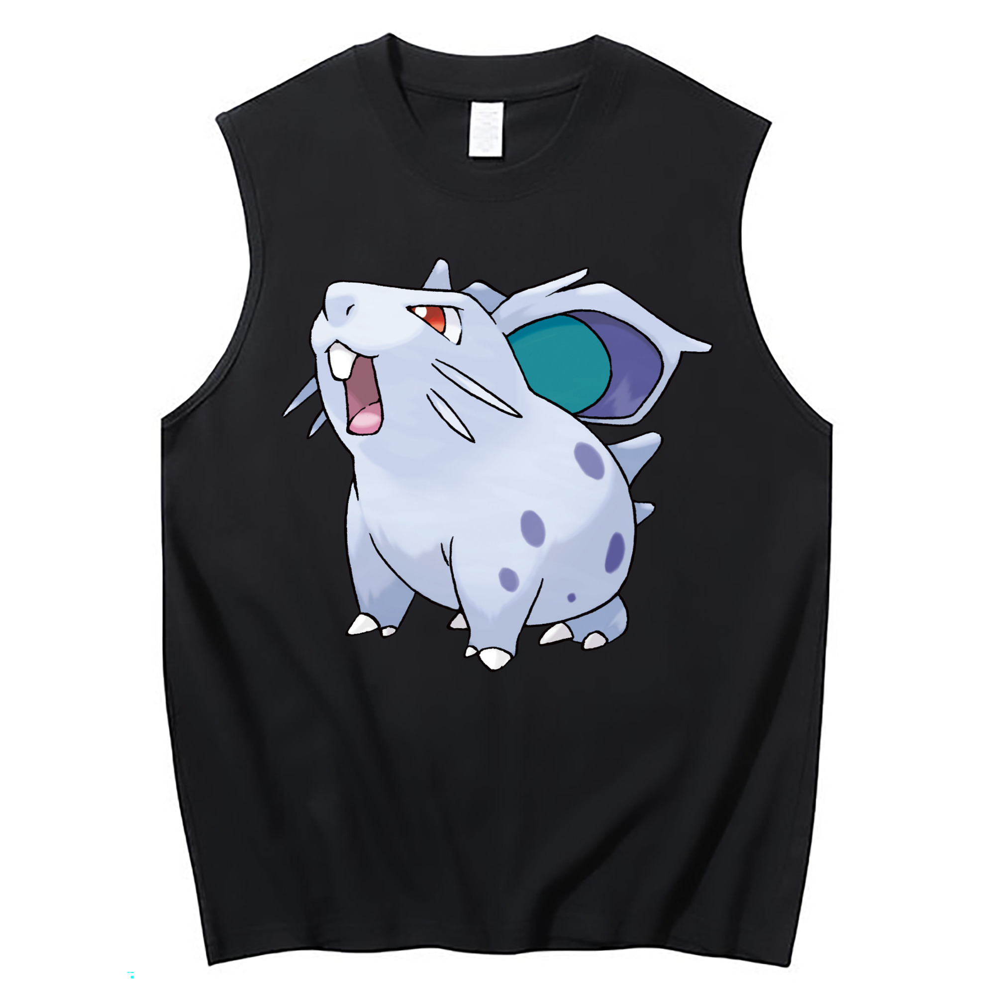 （画像用） ポケットモンスター Pokémon コットン100％タンクトップ（フロントプリント）