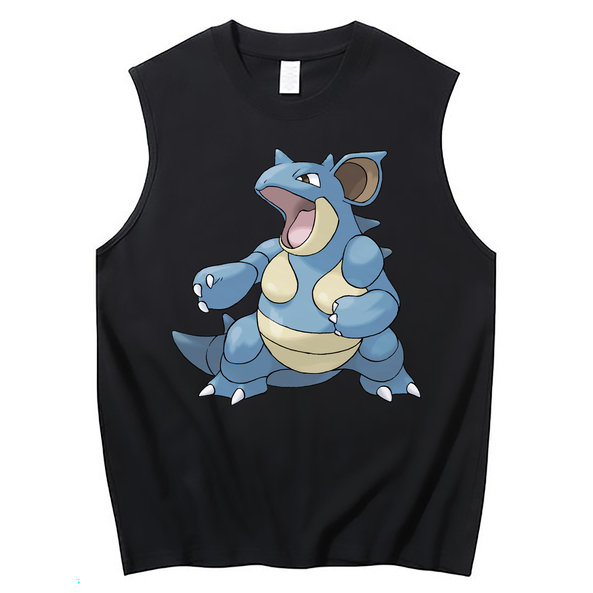 （画像用） ポケットモンスター Pokémon コットン100％タンクトップ（フロントプリント）