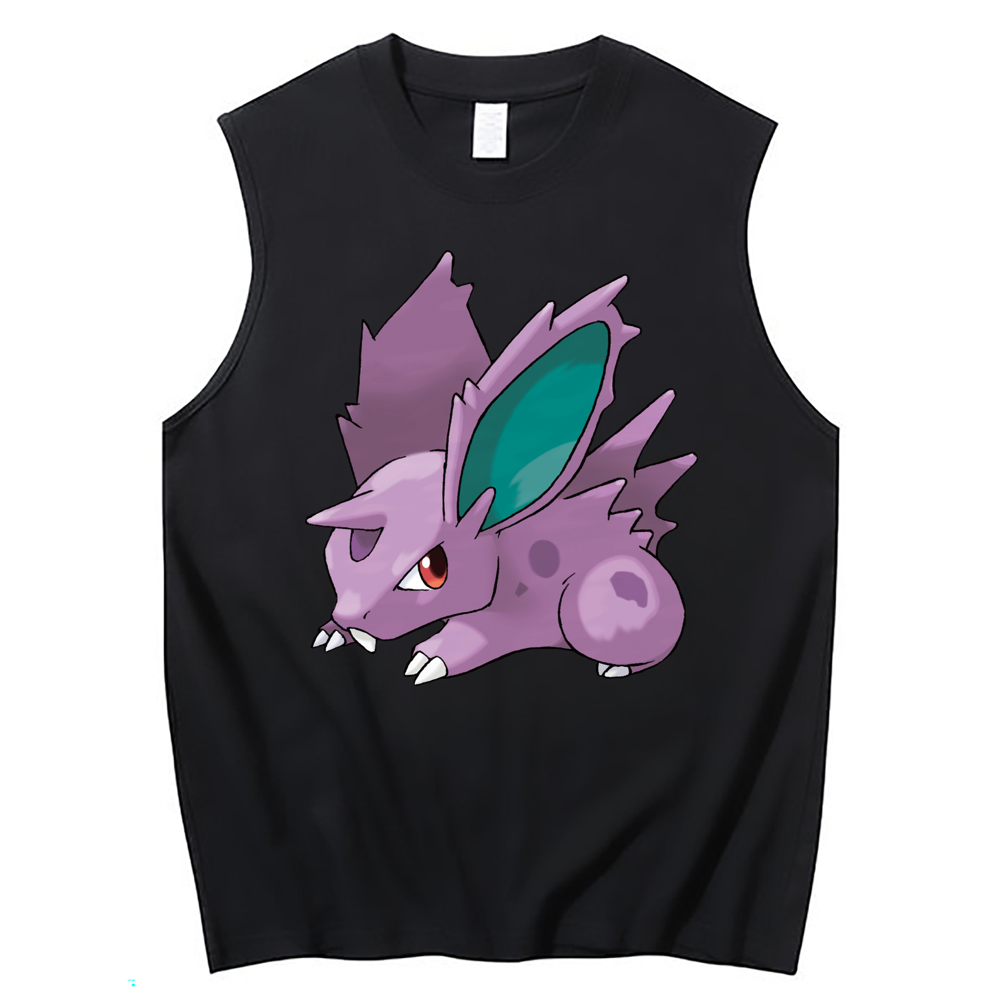 （画像用） ポケットモンスター Pokémon コットン100％タンクトップ（フロントプリント）