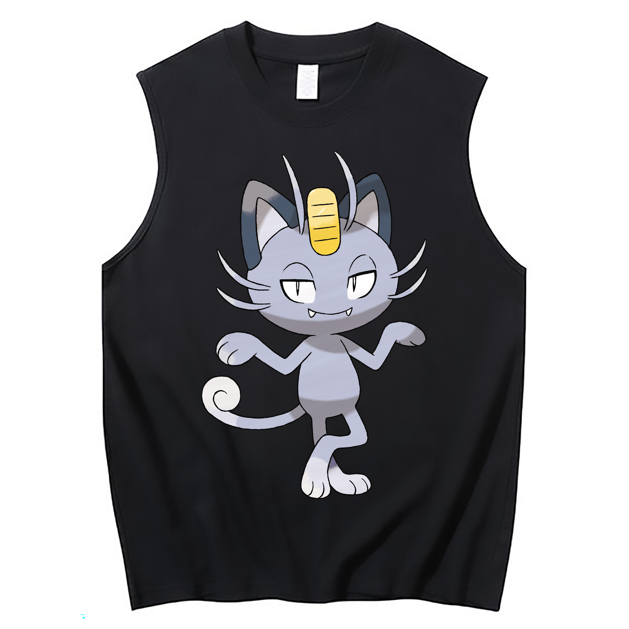 （画像用） ポケットモンスター Pokémon コットン100％タンクトップ（フロントプリント）