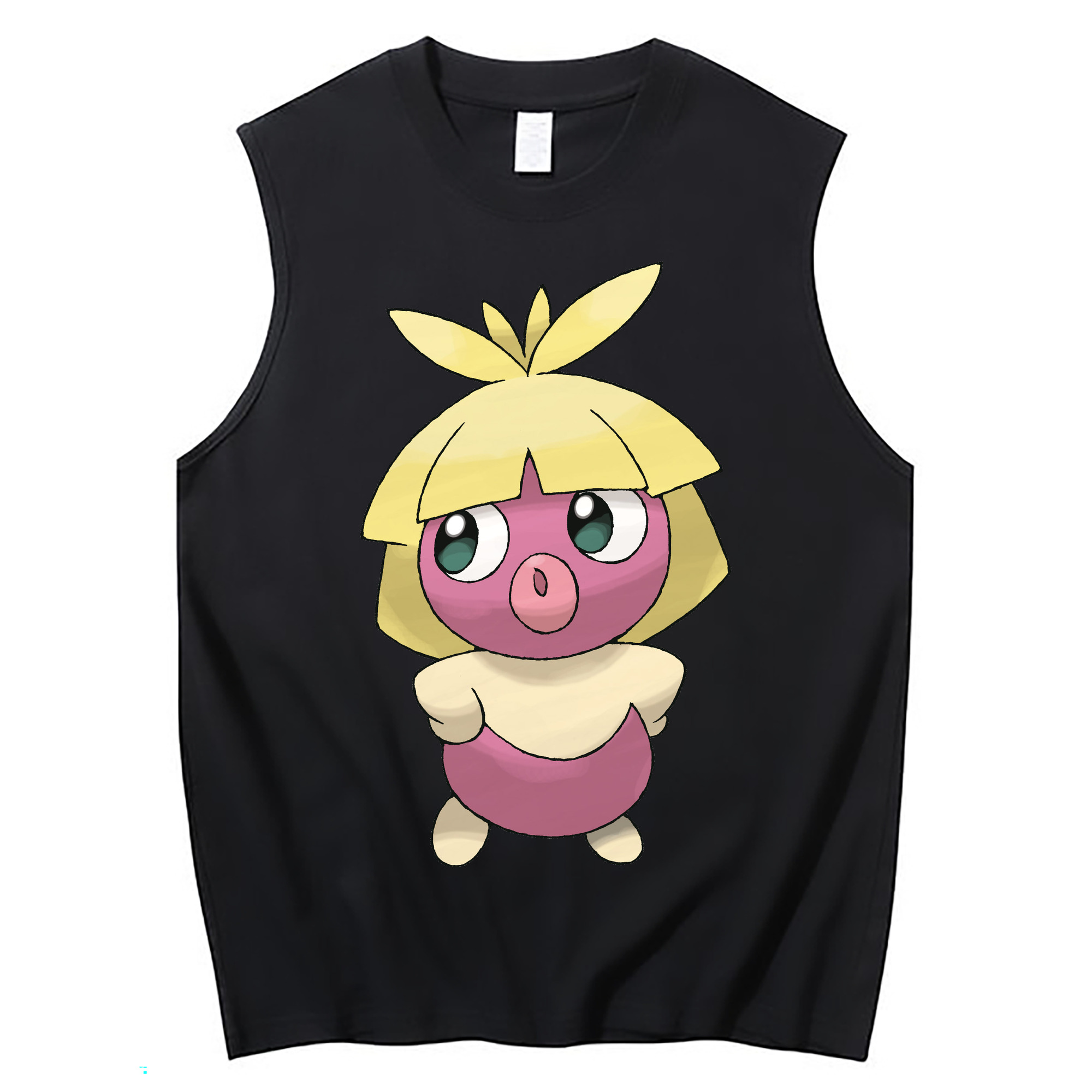 （画像用） ポケットモンスター Pokémon コットン100％タンクトップ（フロントプリント）