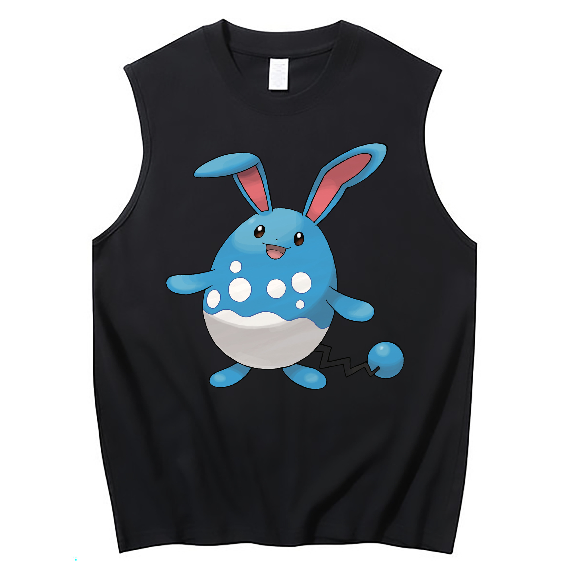 （画像用） ポケットモンスター Pokémon コットン100％タンクトップ（フロントプリント）