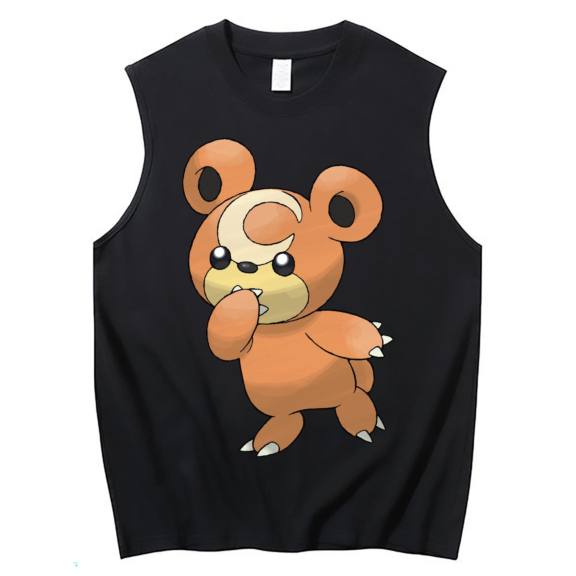 （画像用） ポケットモンスター Pokémon コットン100％タンクトップ（フロントプリント）