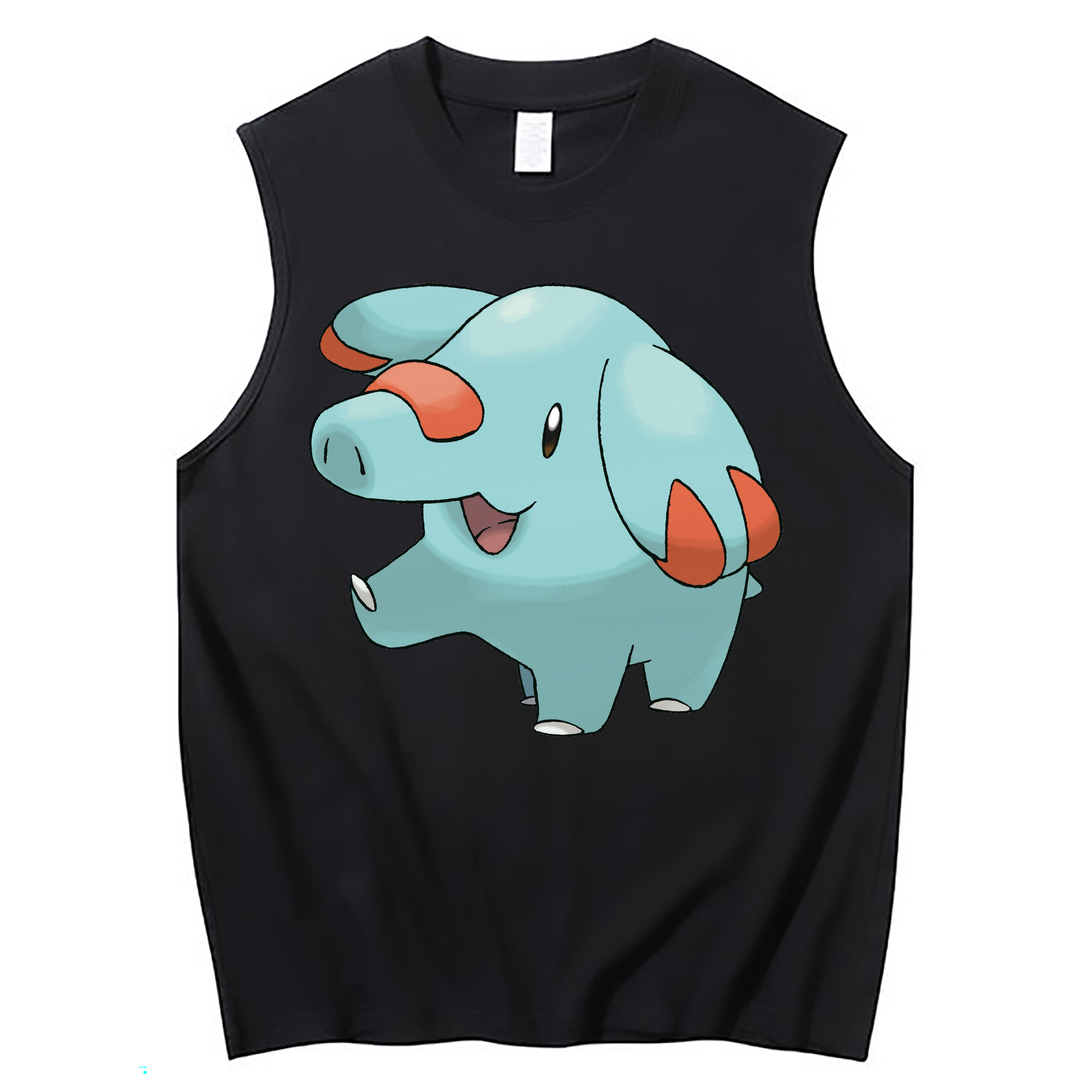 （画像用） ポケットモンスター Pokémon コットン100％タンクトップ（フロントプリント）