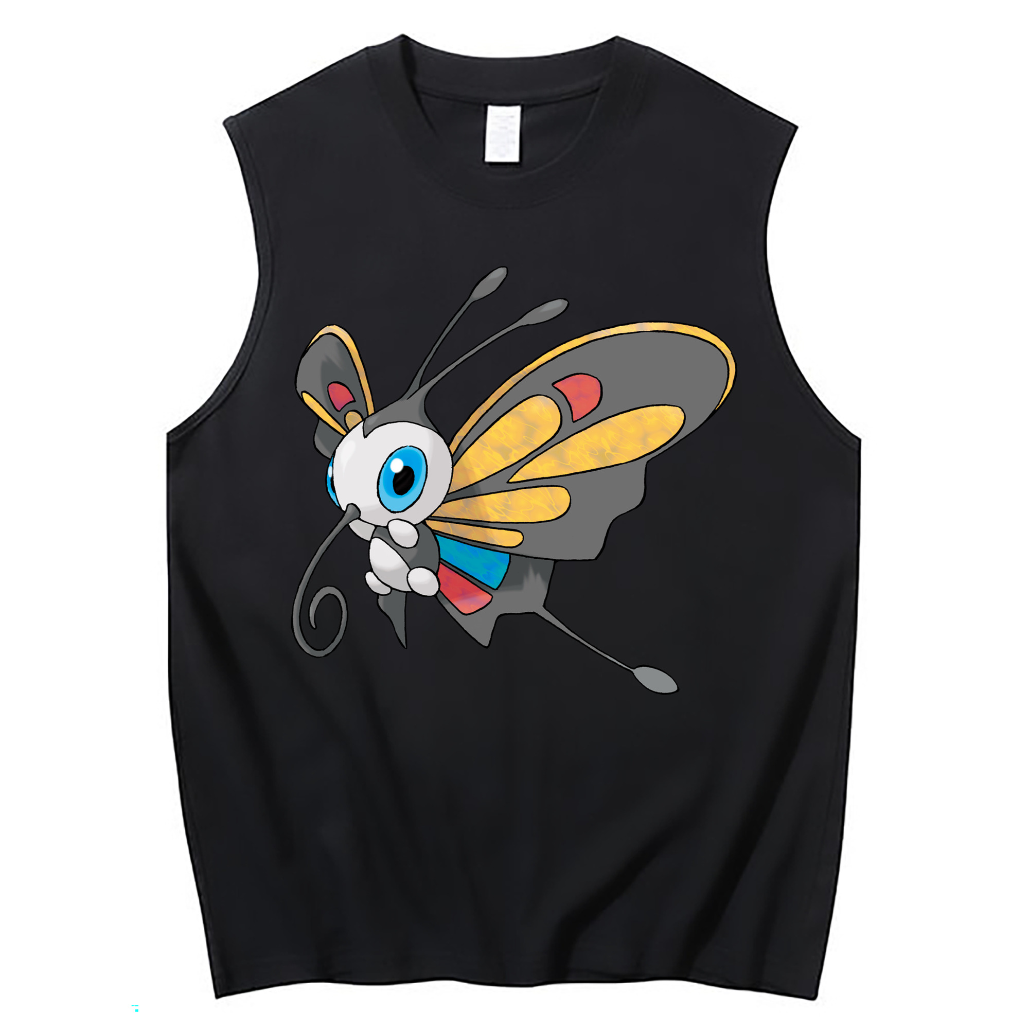 （画像用） ポケットモンスター Pokémon コットン100％タンクトップ（フロントプリント）