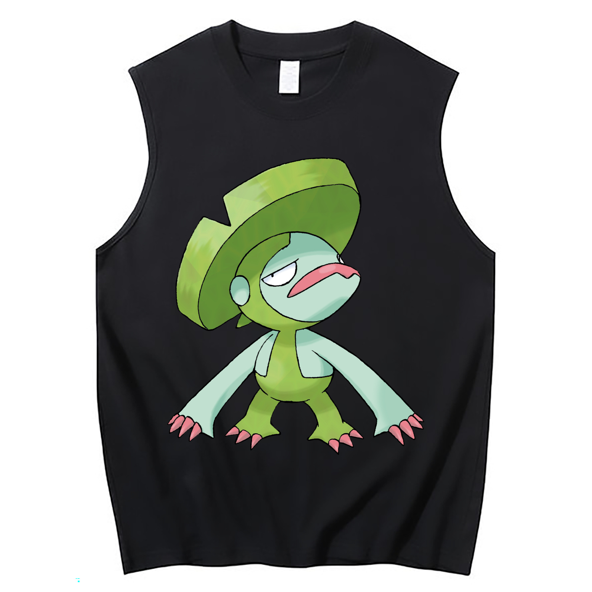 （画像用） ポケットモンスター Pokémon コットン100％タンクトップ（フロントプリント）