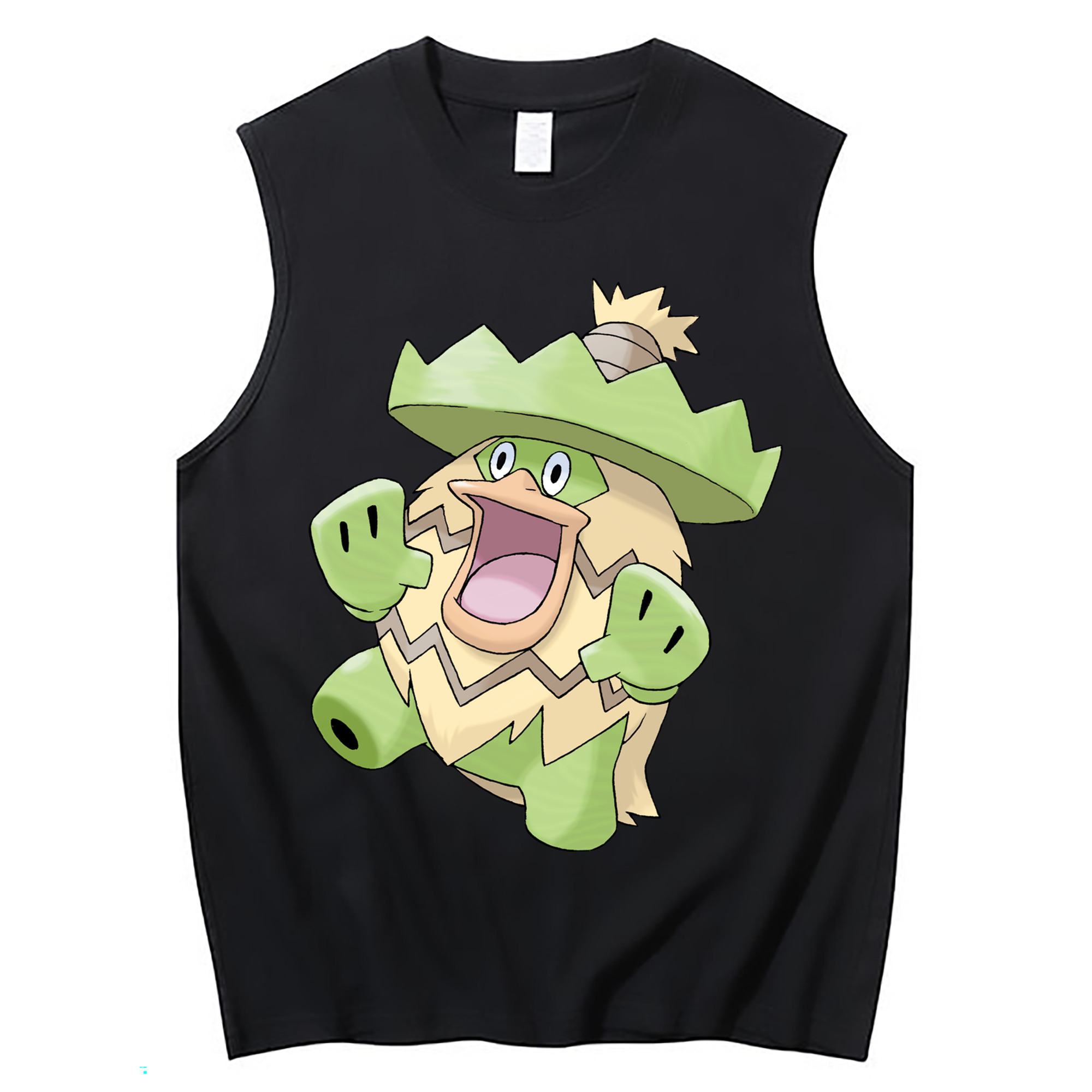 （画像用） ポケットモンスター Pokémon コットン100％タンクトップ（フロントプリント）