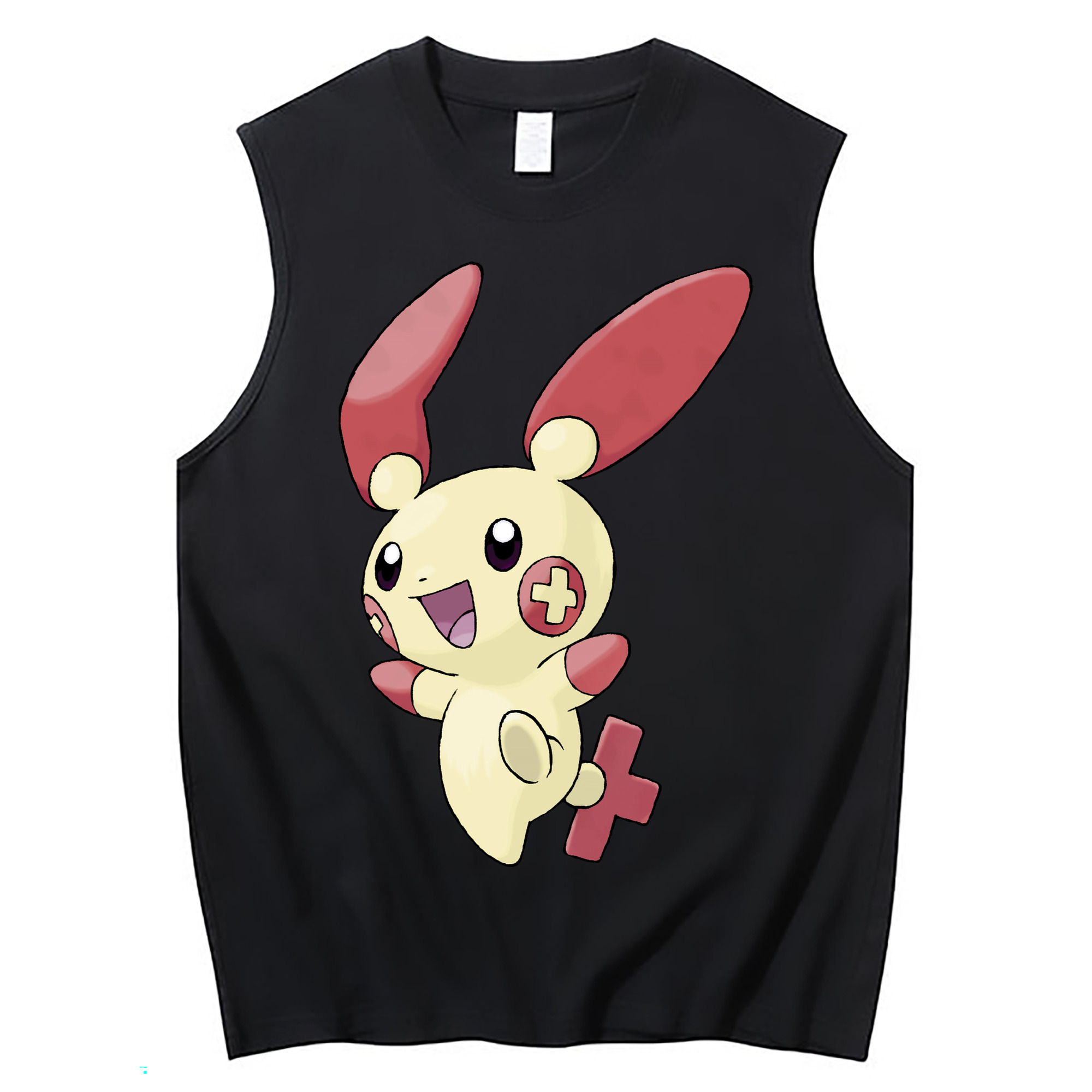 （画像用） ポケットモンスター Pokémon コットン100％タンクトップ（フロントプリント）