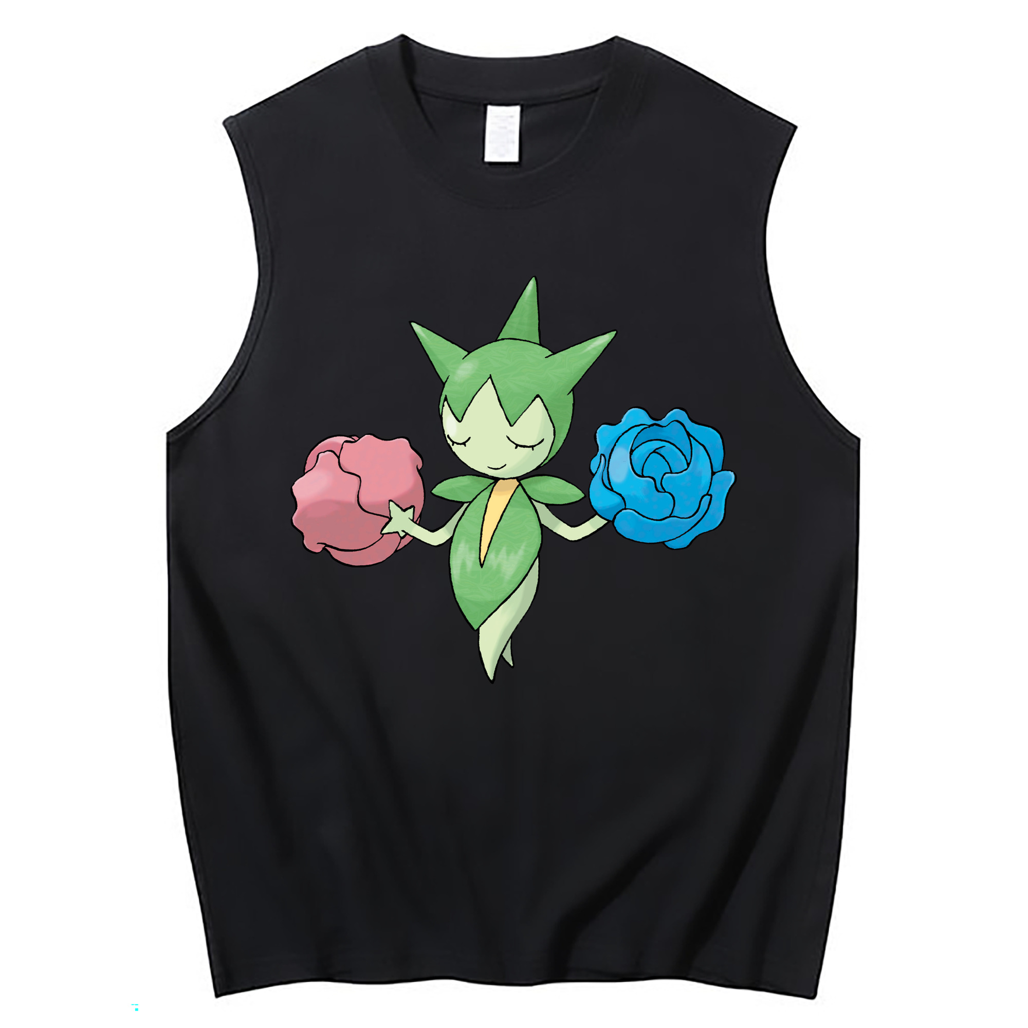 （画像用） ポケットモンスター Pokémon コットン100％タンクトップ（フロントプリント）