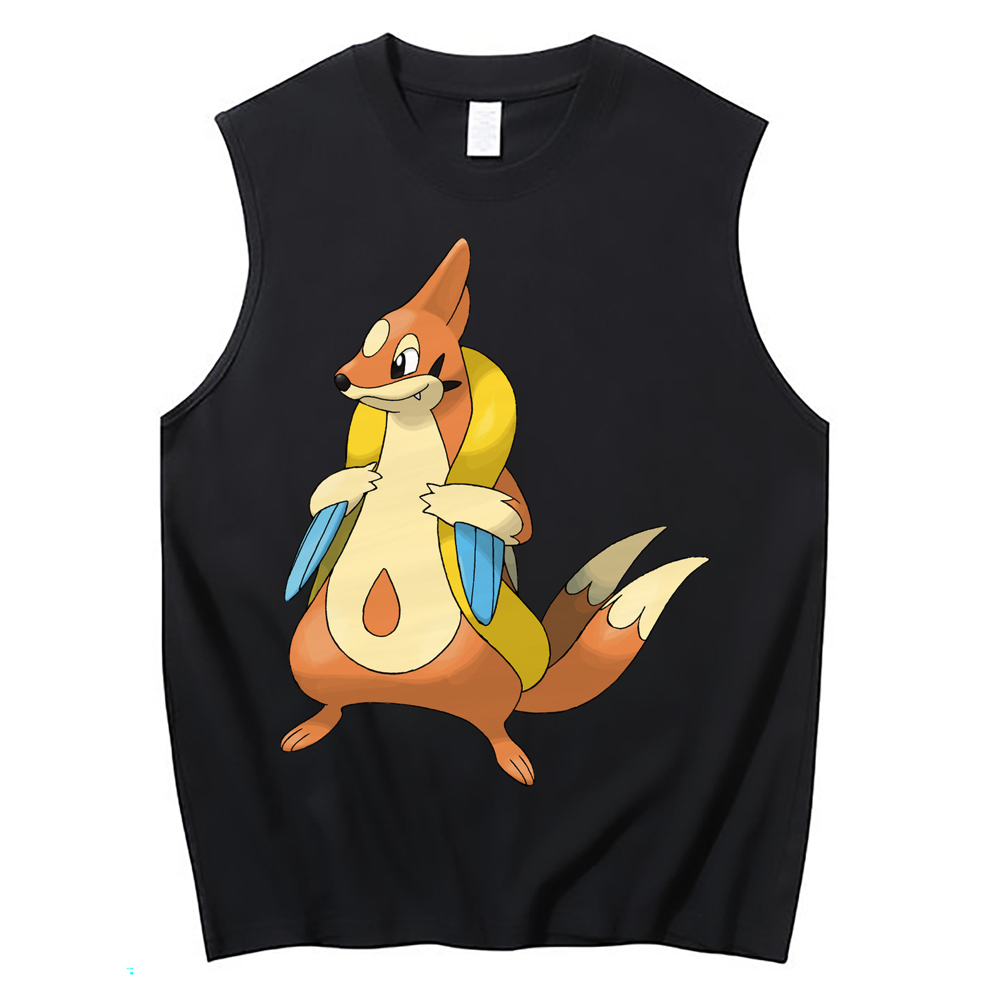 （画像用） ポケットモンスター Pokémon コットン100％タンクトップ（フロントプリント）