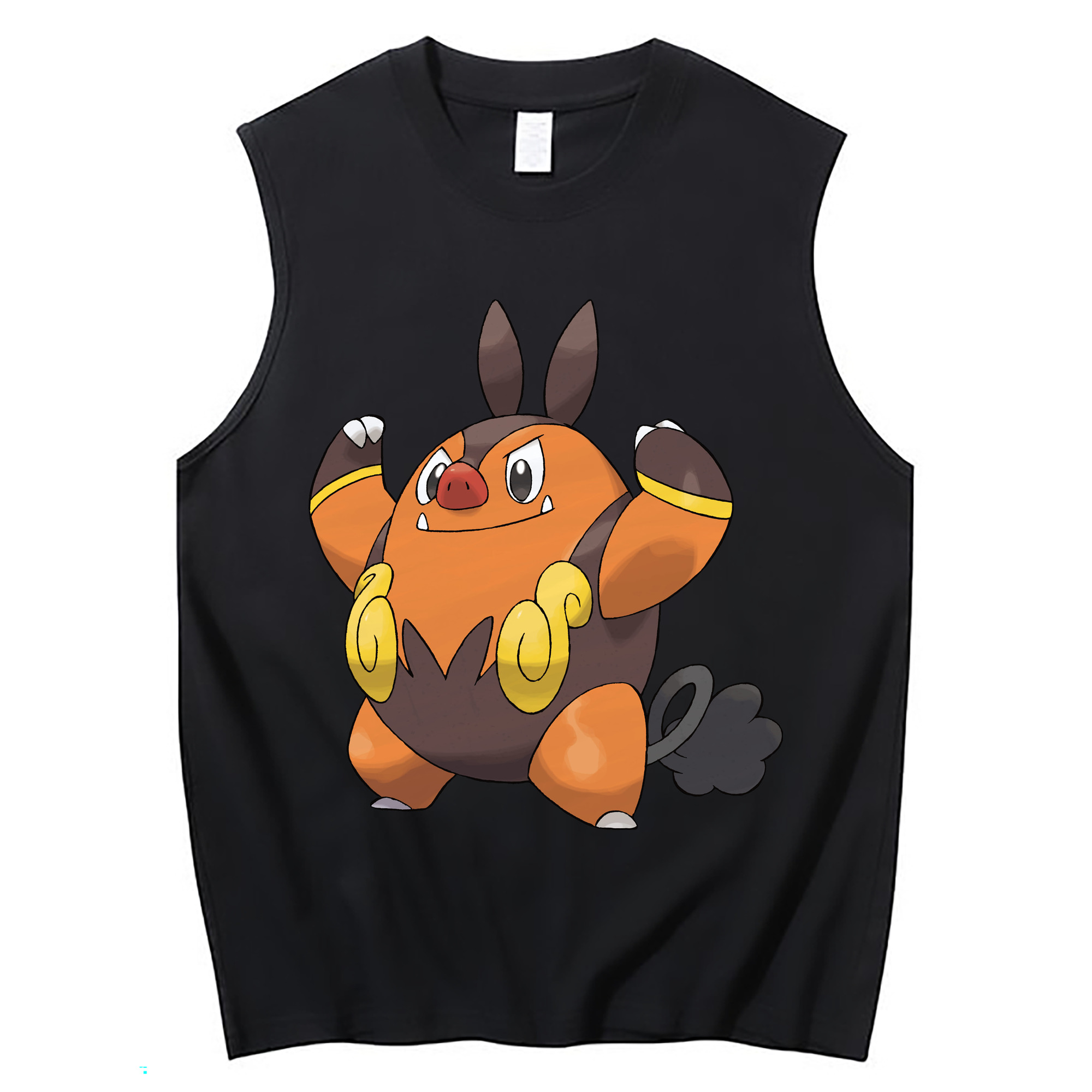 （画像用） ポケットモンスター Pokémon コットン100％タンクトップ（フロントプリント）