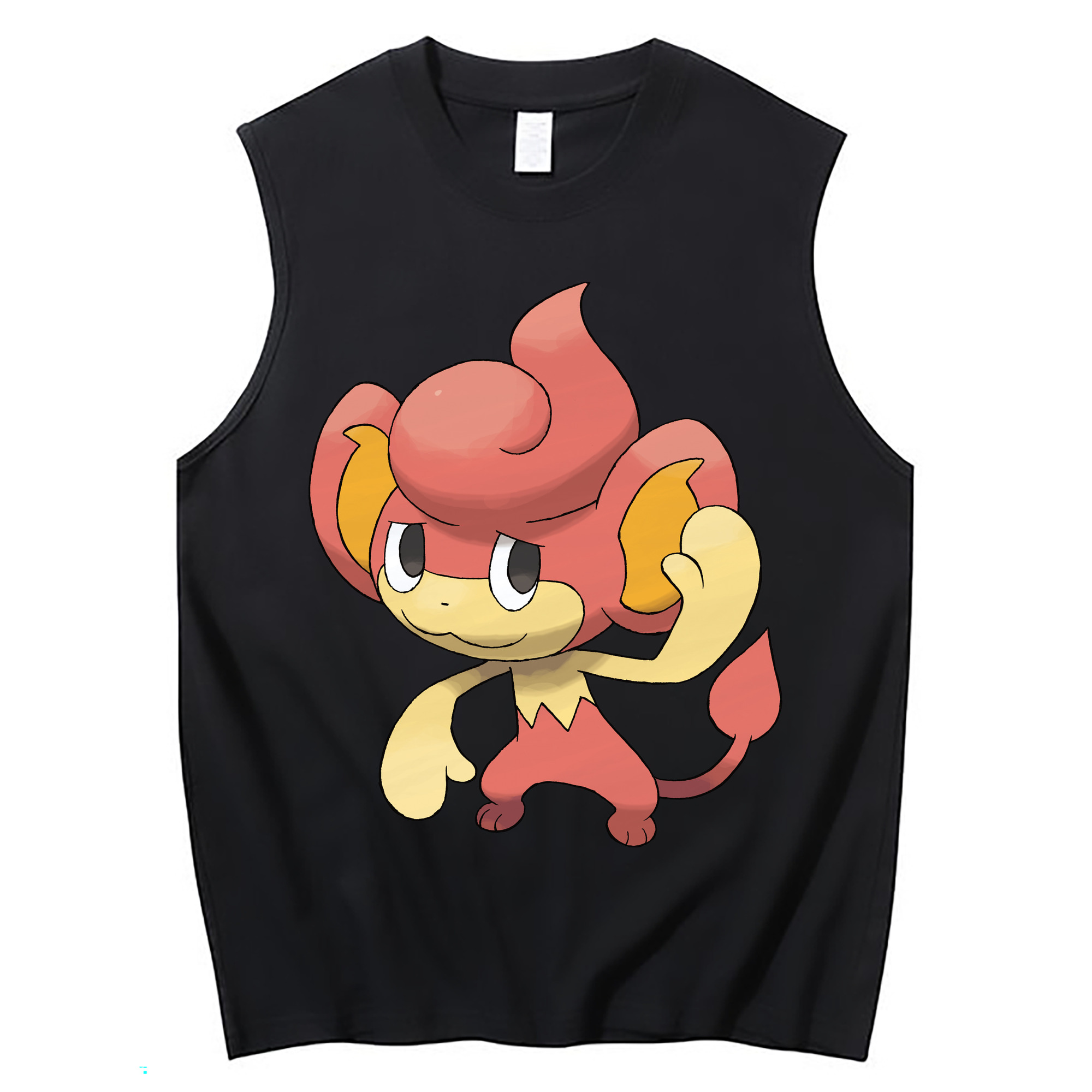 （画像用） ポケットモンスター Pokémon コットン100％タンクトップ（フロントプリント）