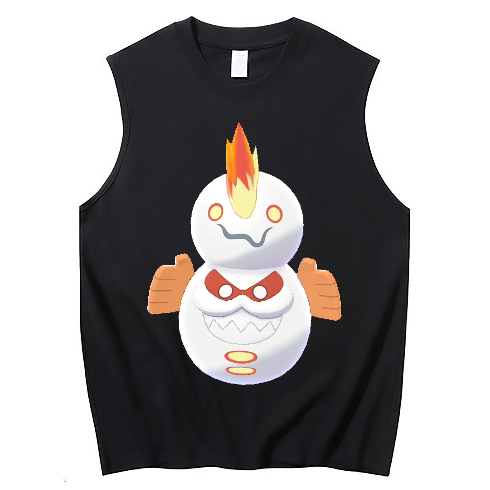 （画像用） ポケットモンスター Pokémon コットン100％タンクトップ（フロントプリント）