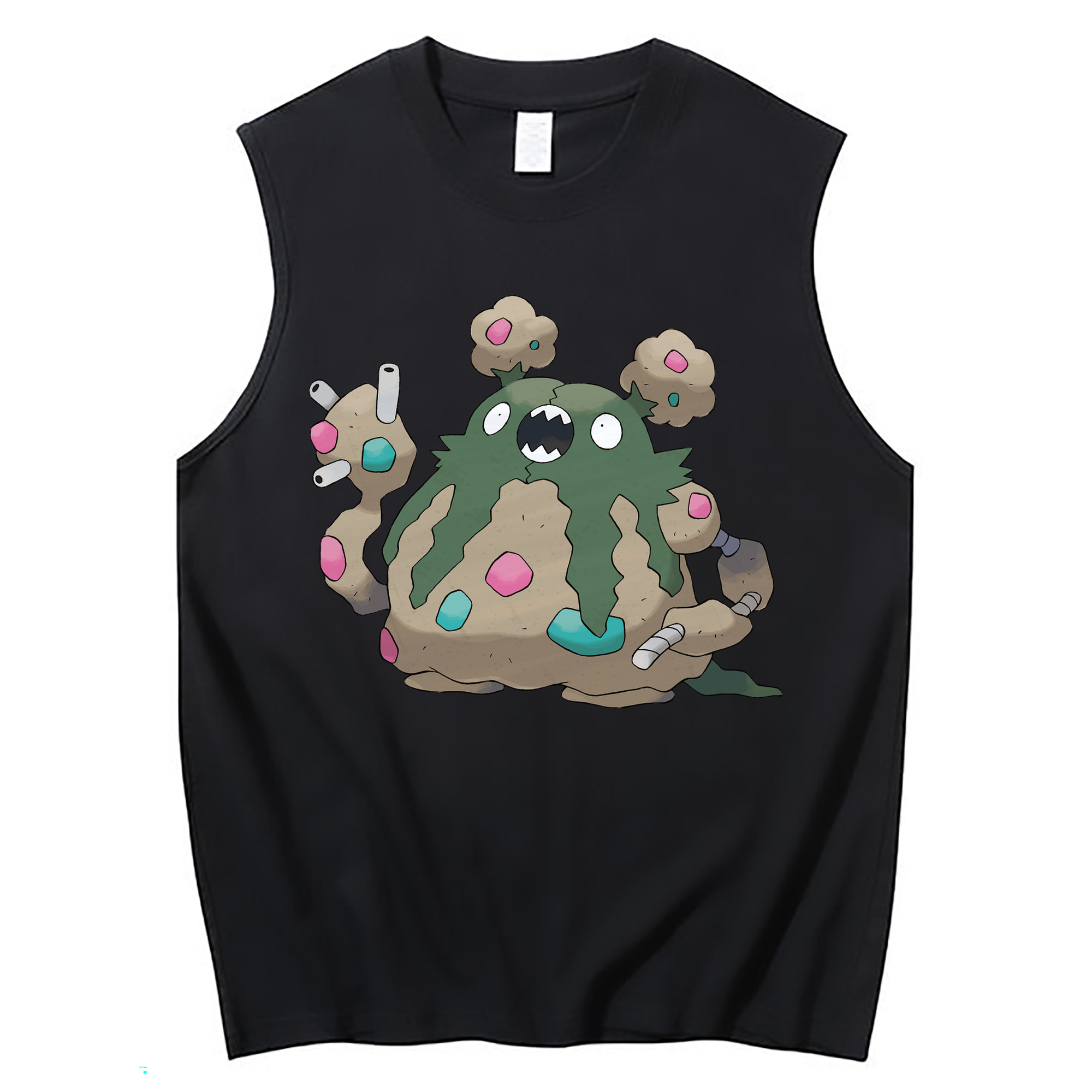 （画像用） ポケットモンスター Pokémon コットン100％タンクトップ（フロントプリント）