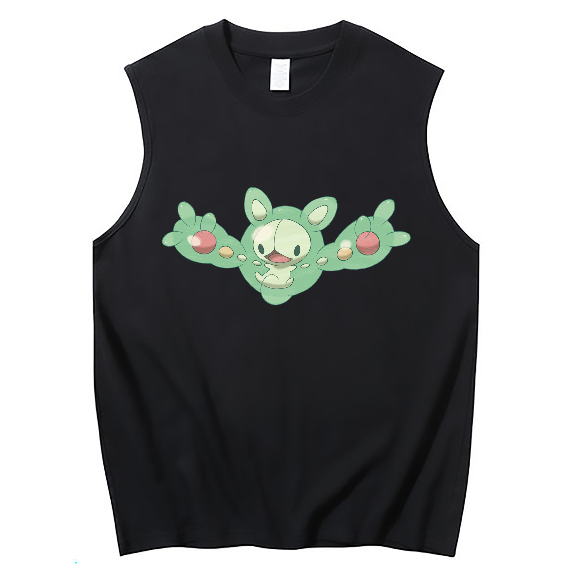 （画像用） ポケットモンスター Pokémon コットン100％タンクトップ（フロントプリント）