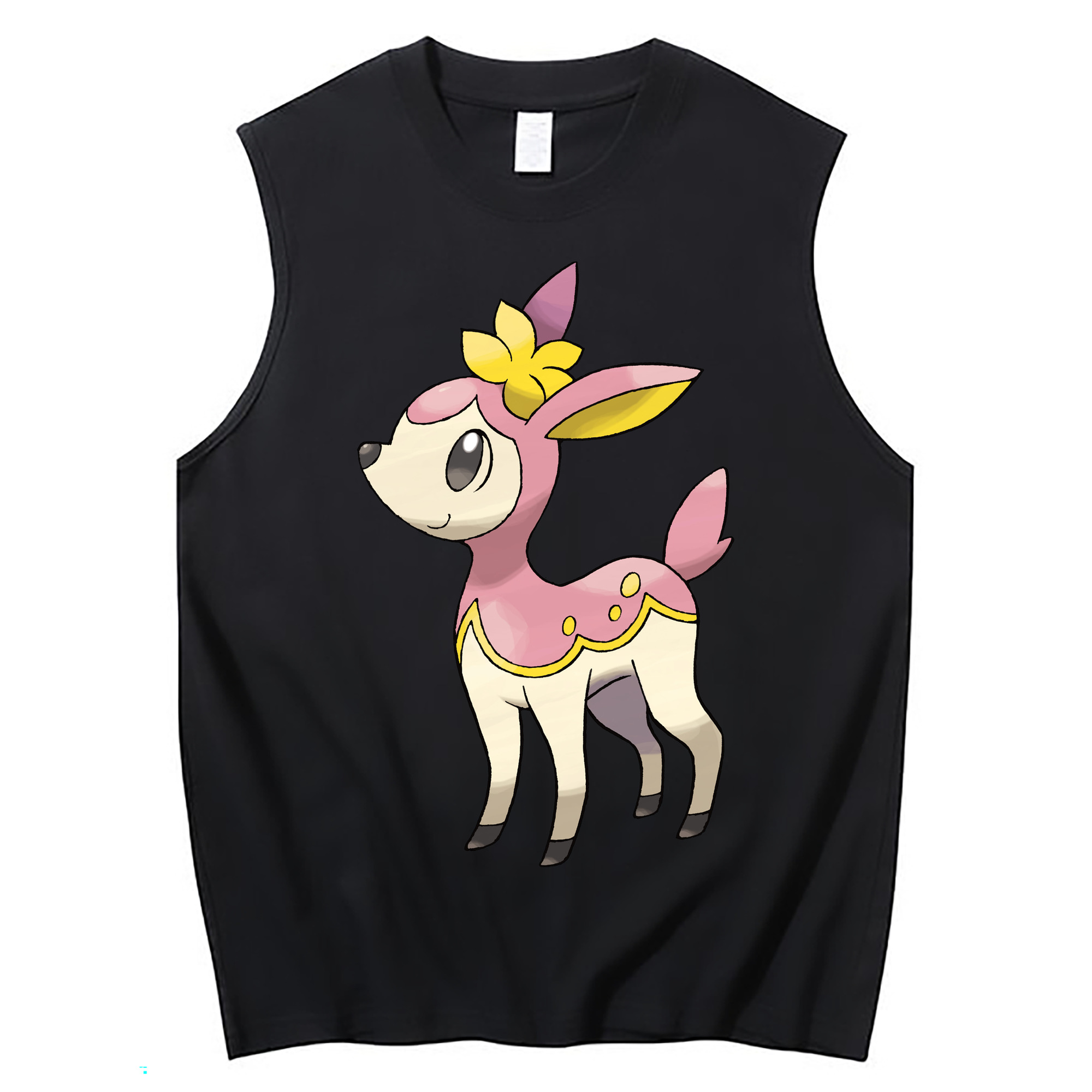 （画像用） ポケットモンスター Pokémon コットン100％タンクトップ（フロントプリント）