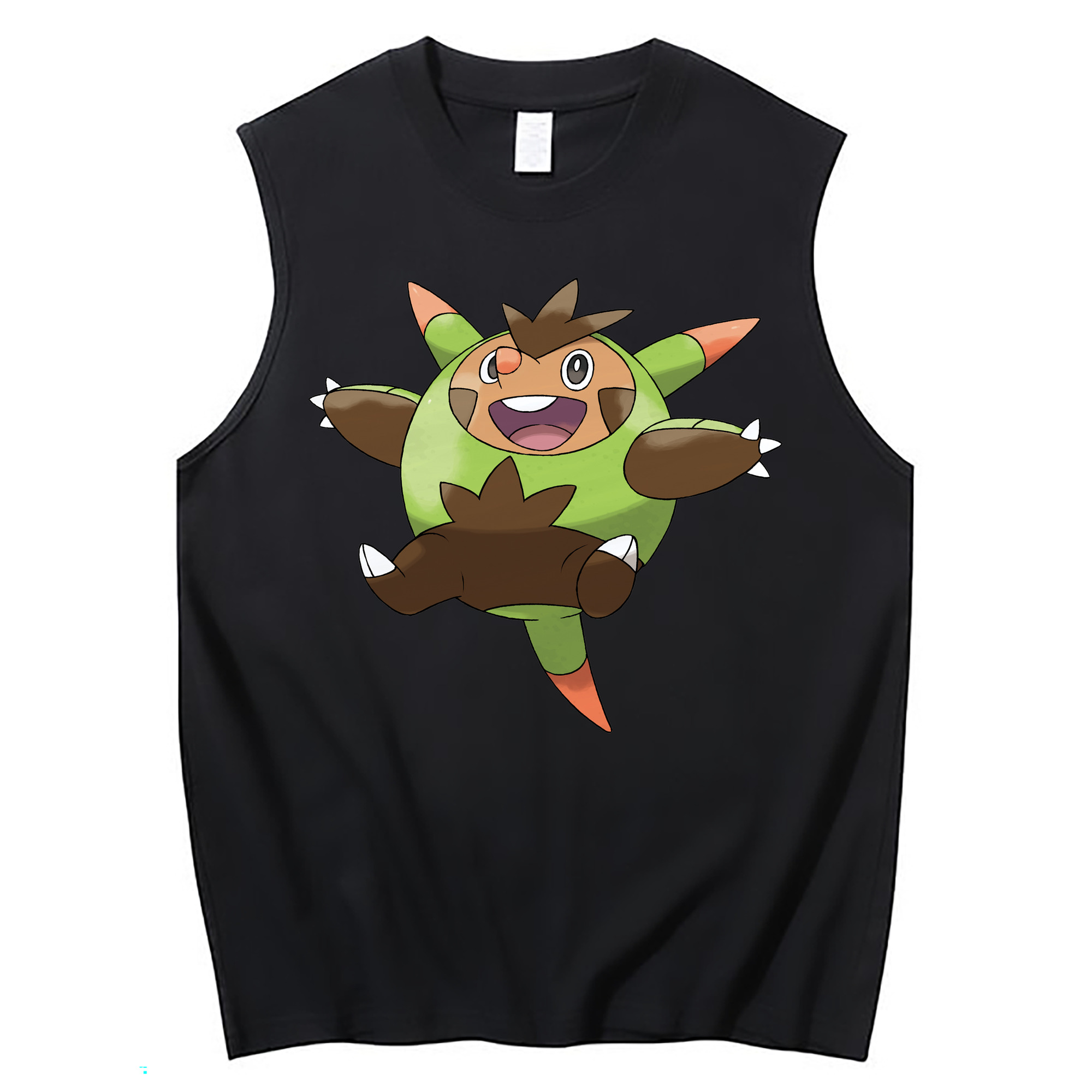 （画像用） ポケットモンスター Pokémon コットン100％タンクトップ（フロントプリント）