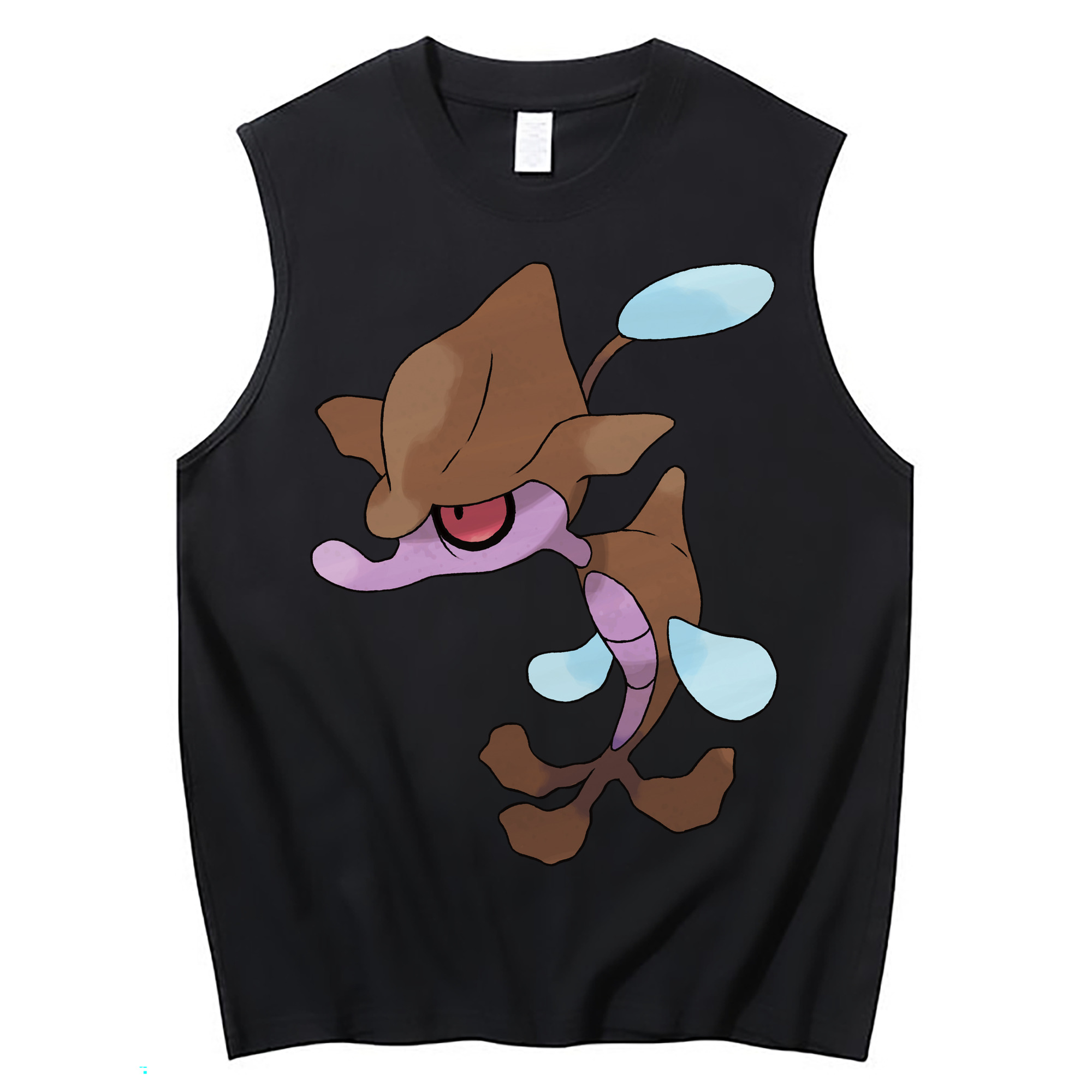 （画像用） ポケットモンスター Pokémon コットン100％タンクトップ（フロントプリント）
