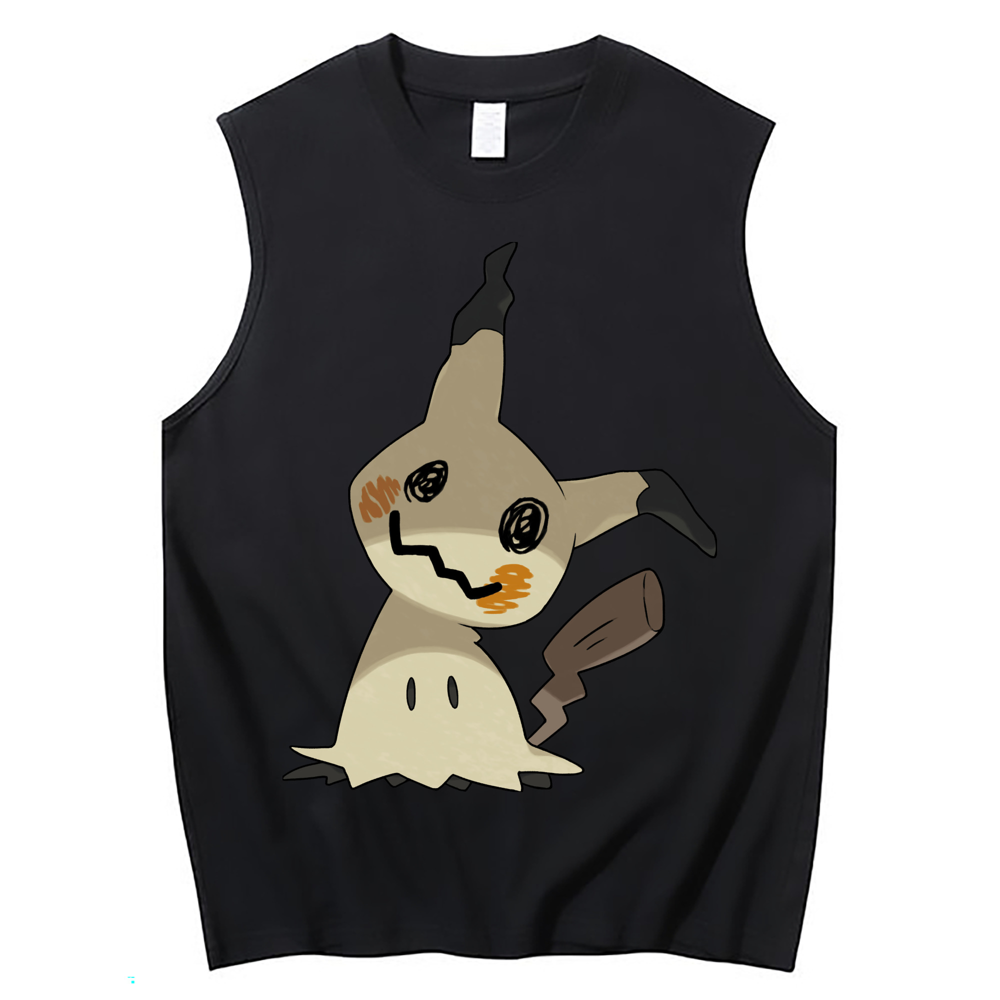 （画像用） ポケットモンスター Pokémon コットン100％タンクトップ（フロントプリント）