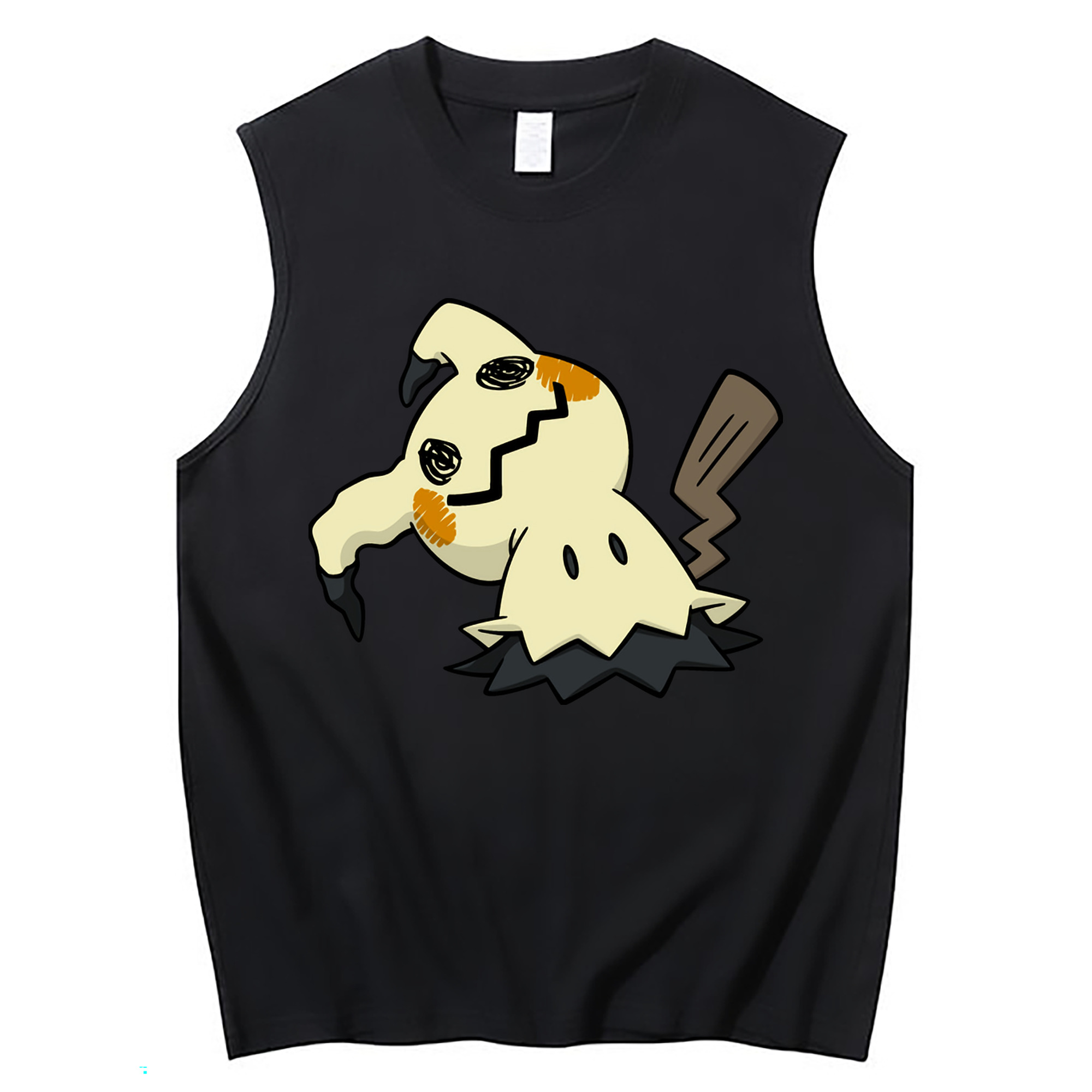 （画像用） ポケットモンスター Pokémon コットン100％タンクトップ（フロントプリント）