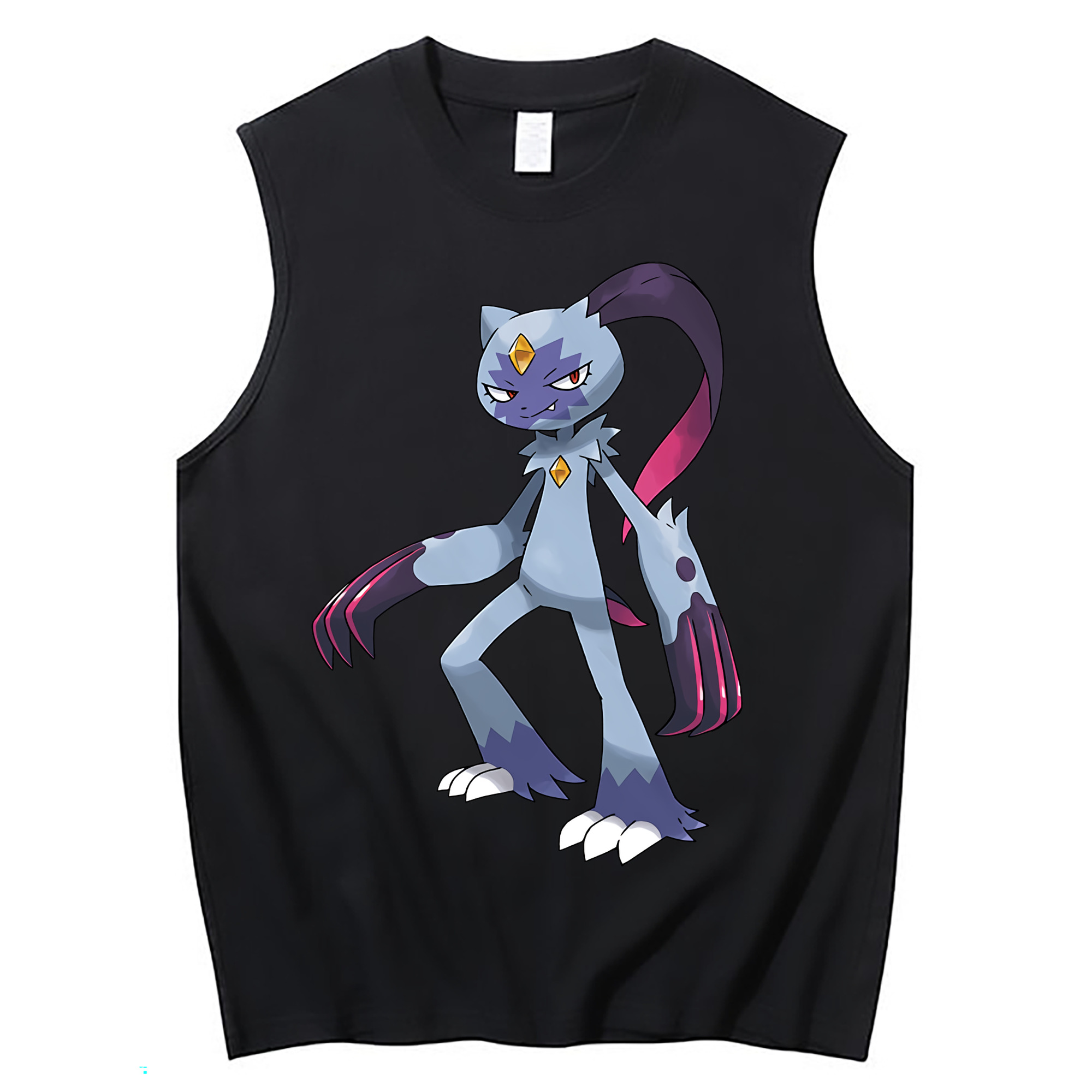 （画像用） ポケットモンスター Pokémon コットン100％タンクトップ（フロントプリント）